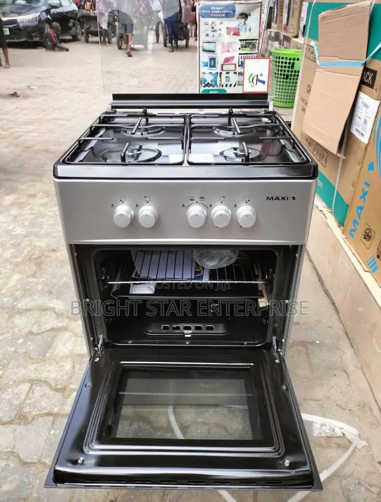 Maxi Standard Four Burner Gas Cooker With Oven 50 By50