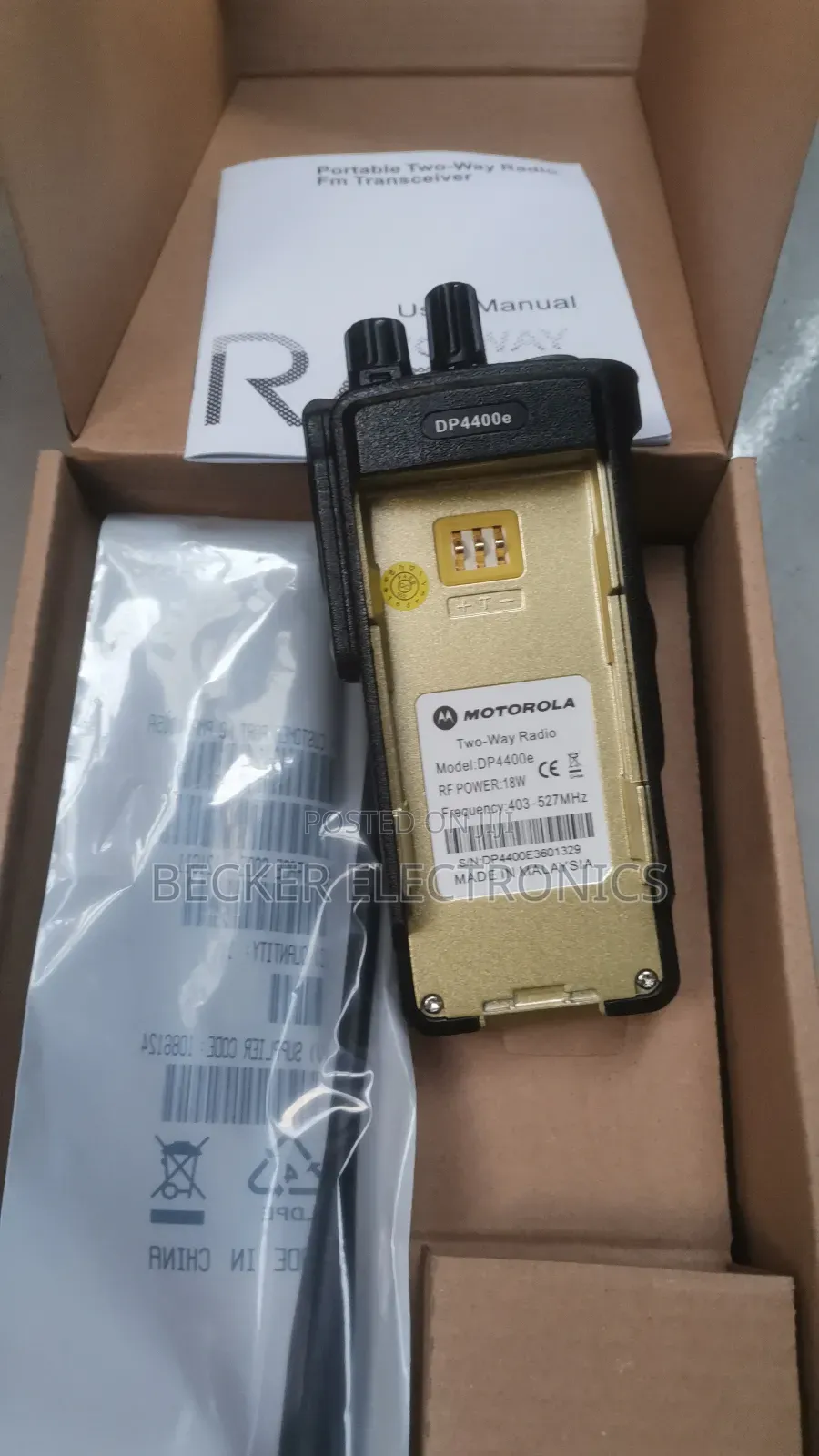 Dp4400e Walkie Talkie