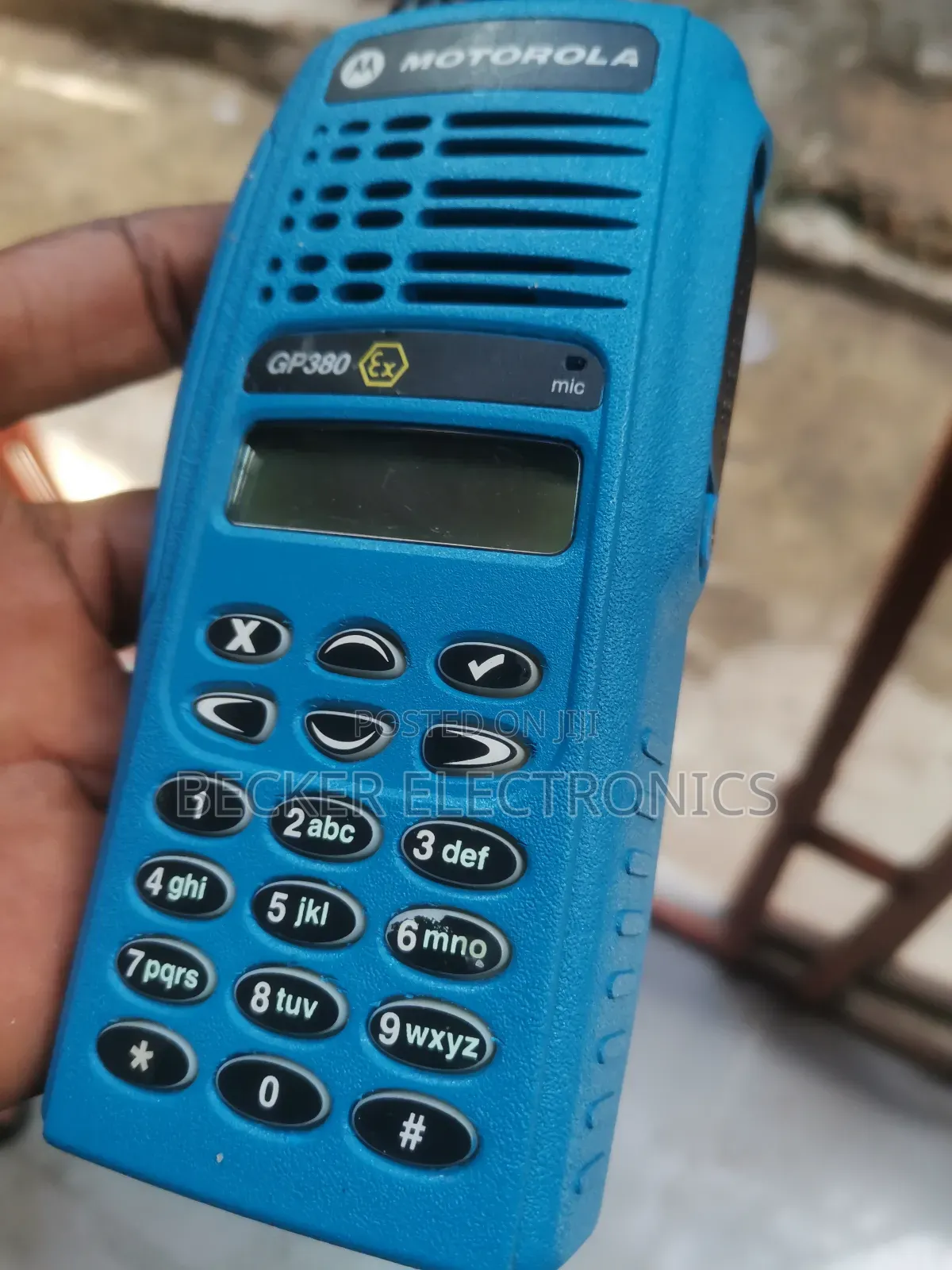 Gp380 Intrinsically Safe Radio