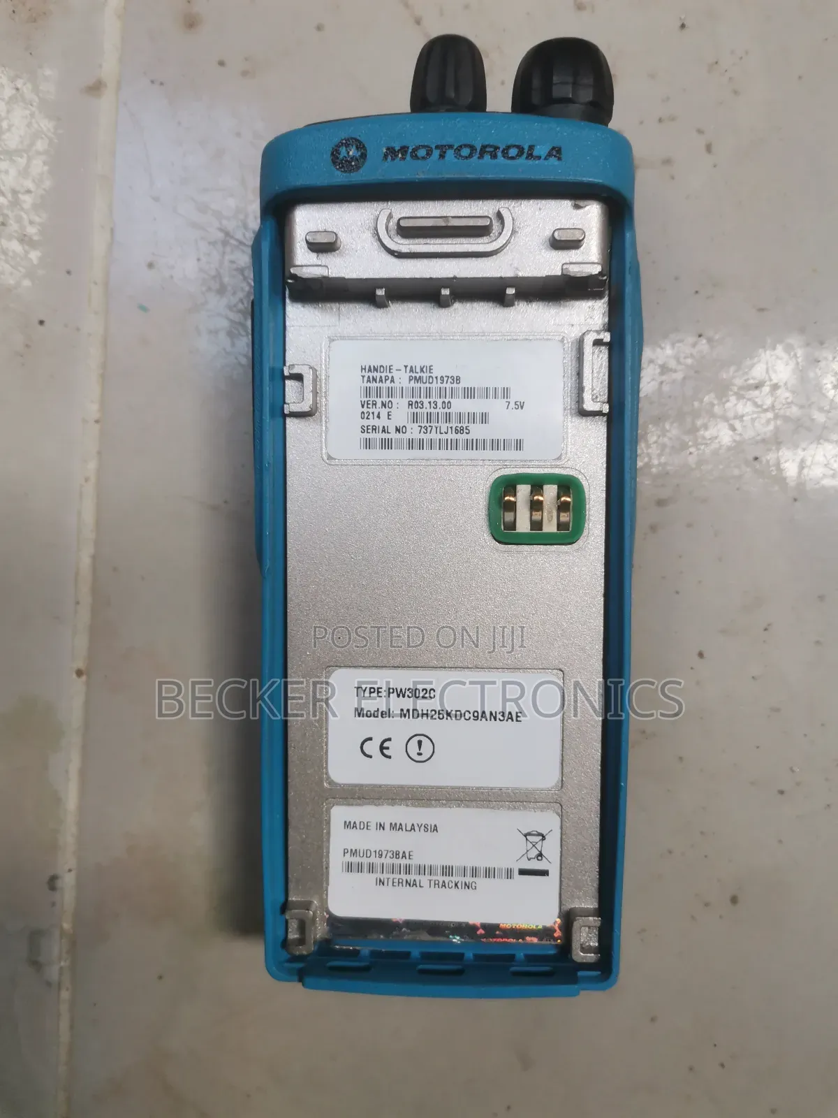 Gp380 Intrinsically Safe Radio