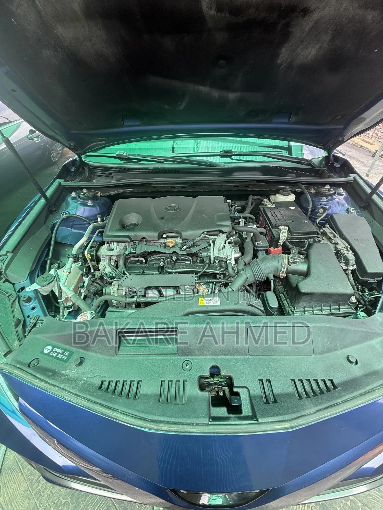 Toyota Camry LE FWD (2.5L 4cyl 8AM) 2018 Blue