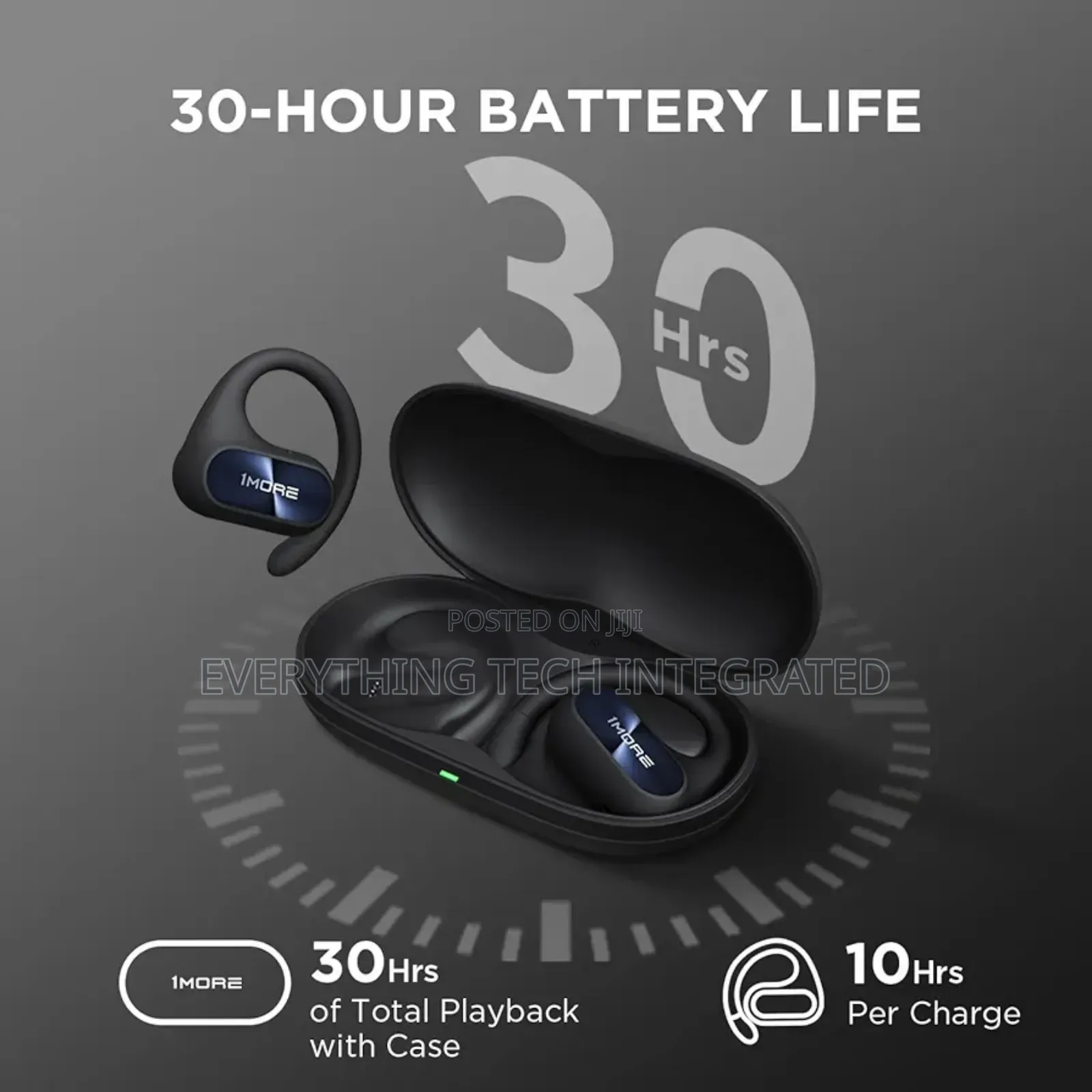 1more Fit Se S30 Open Ear Headphones, Wireless Bluetooth Headphones