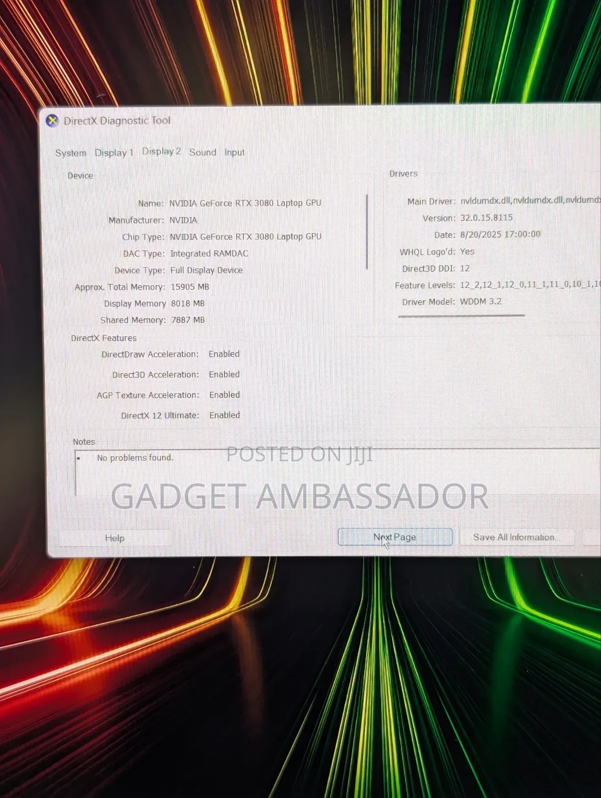 Laptop Razer Blade 16GB AMD Ryzen 9 SSD 1T