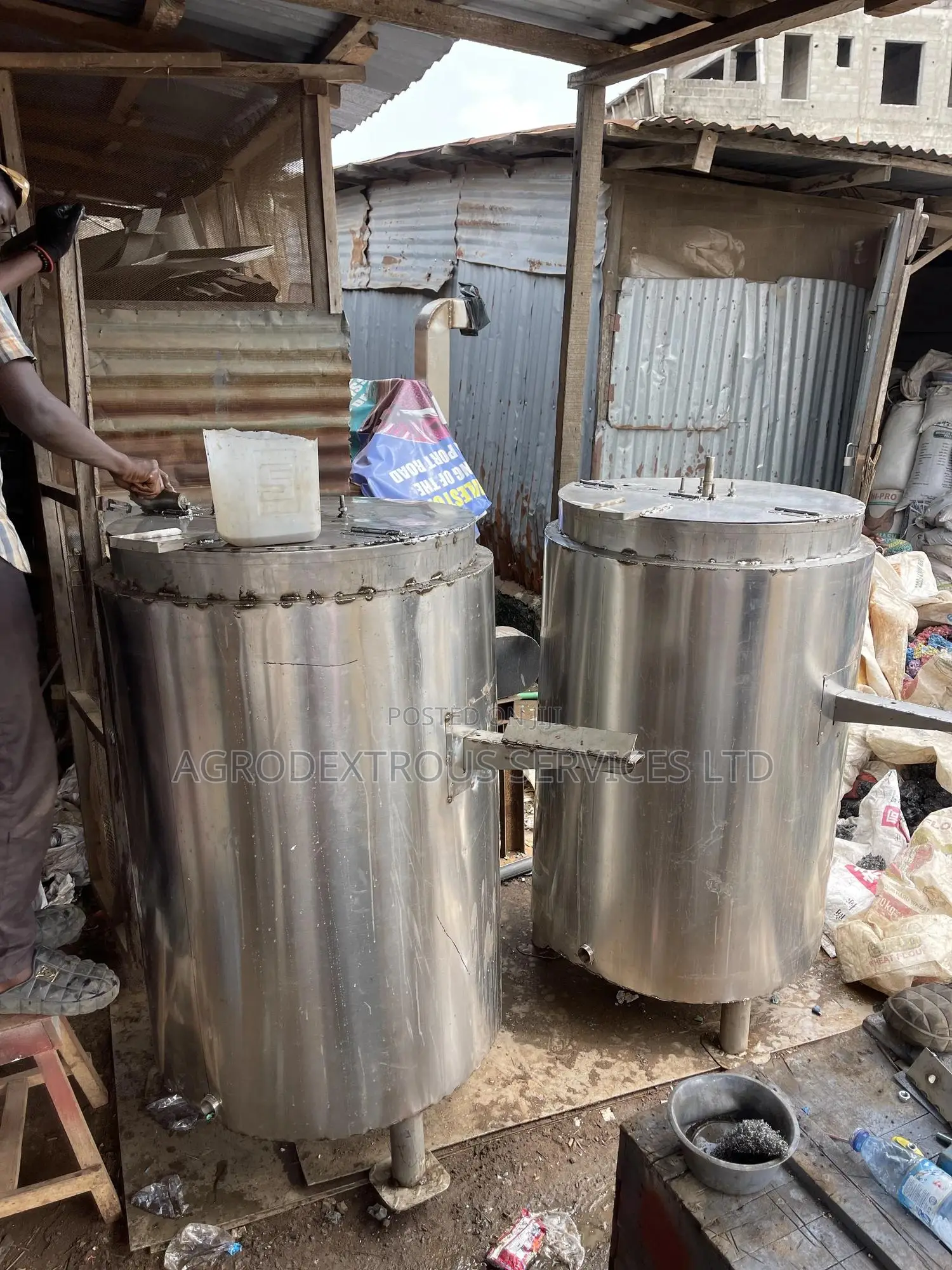 Stainless Steel Pasteurizer Mixer With Homogenizer