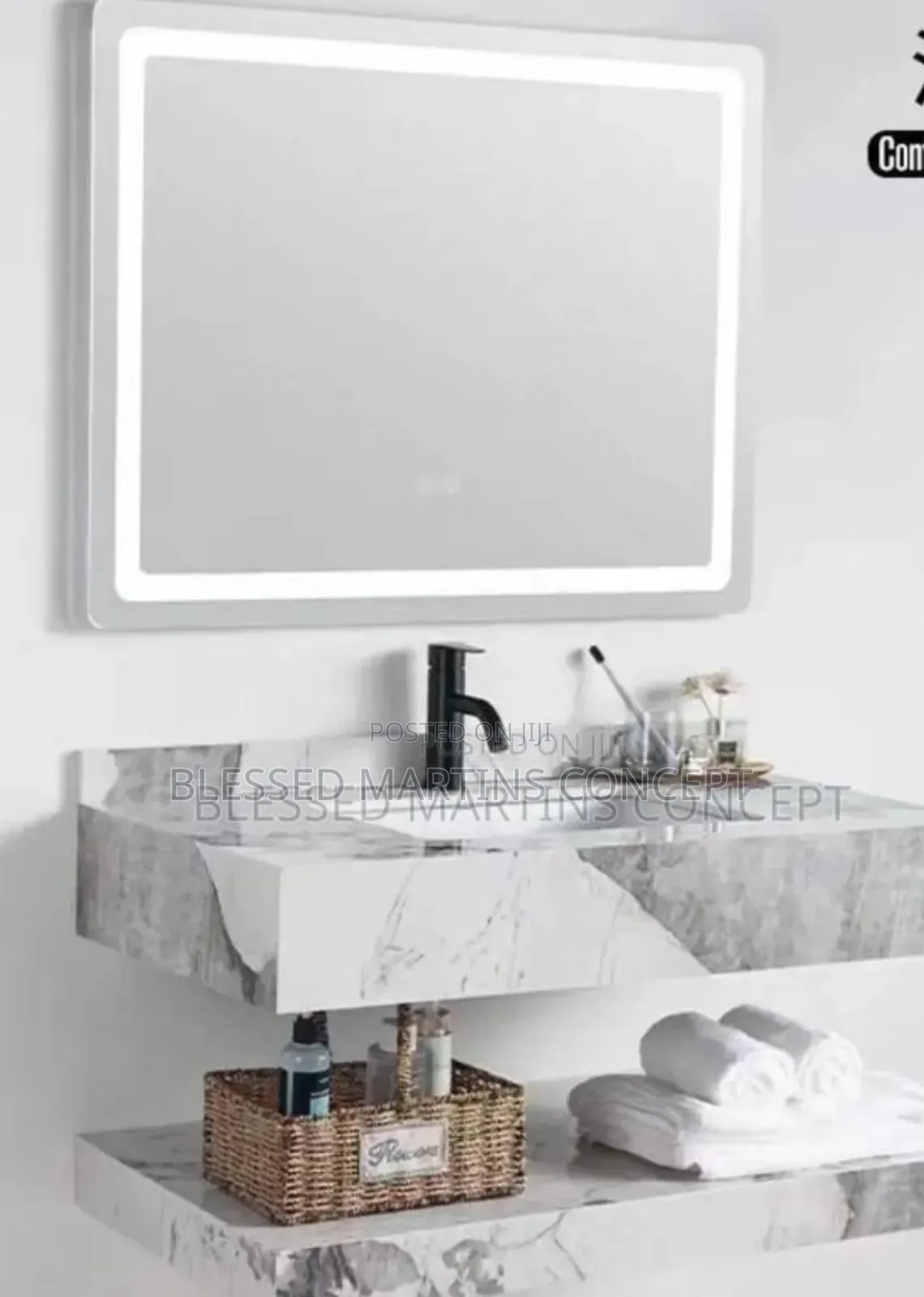 Cabinet Basin With Mirror