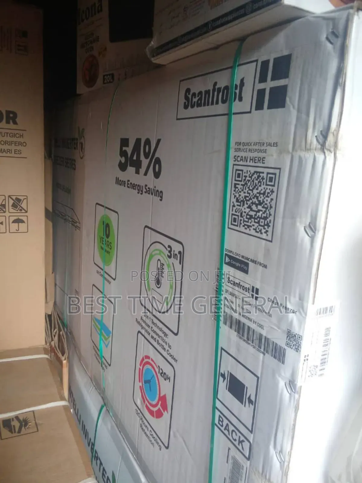 High Quality Scanfrost Inverter Deep Freezer