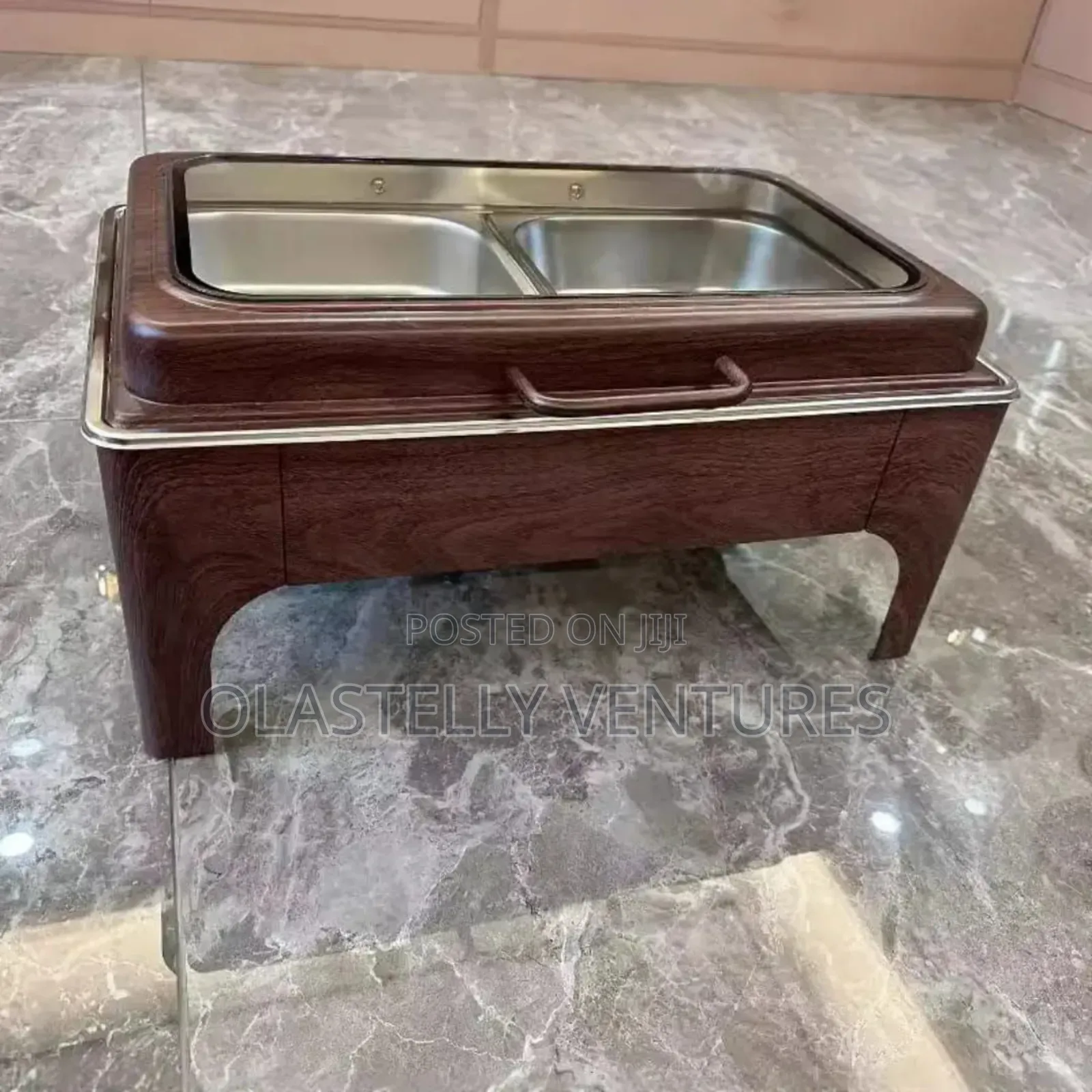 Luxury Brown Quality Chaffing Dish. R, H