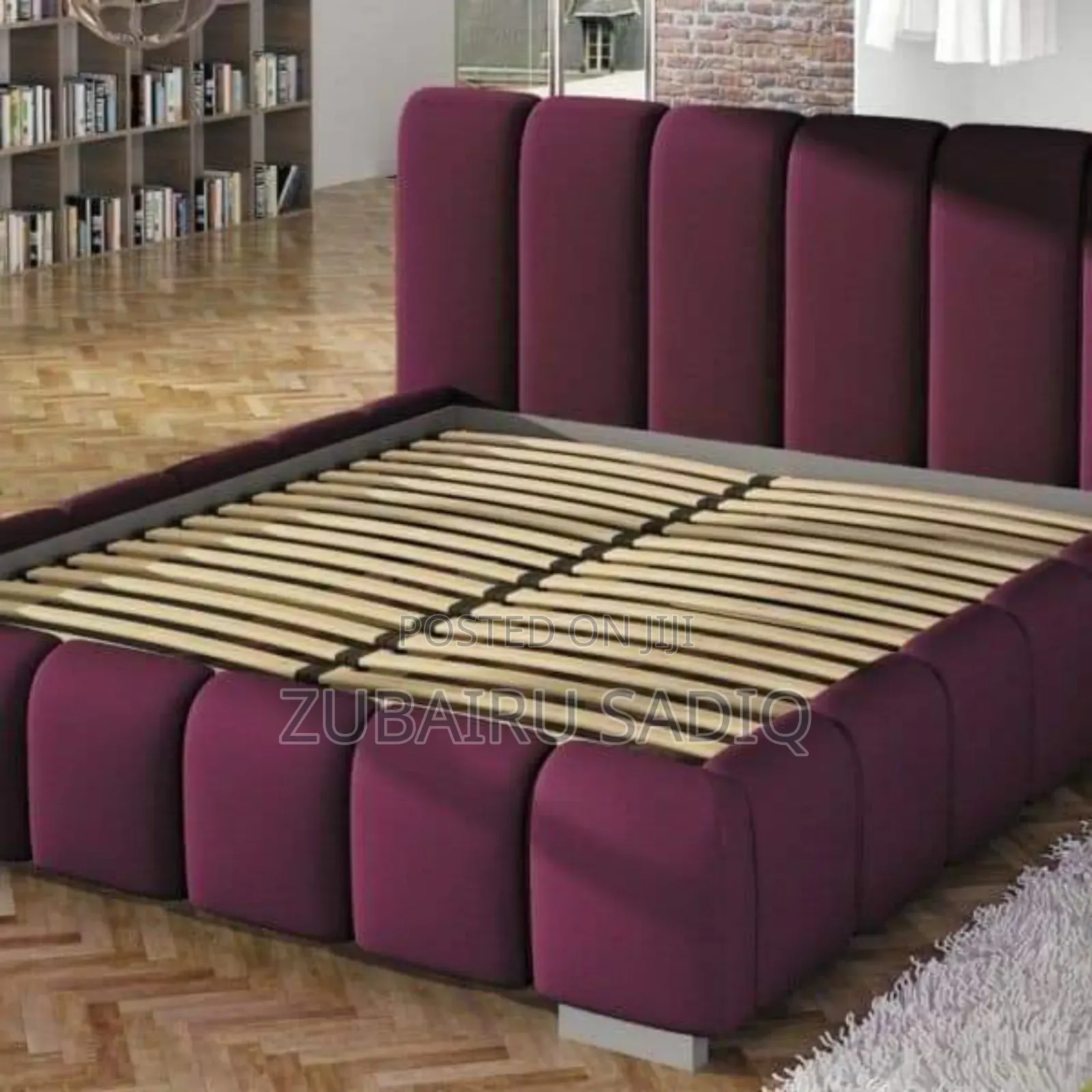 Padded Bed Frame 6 by 6