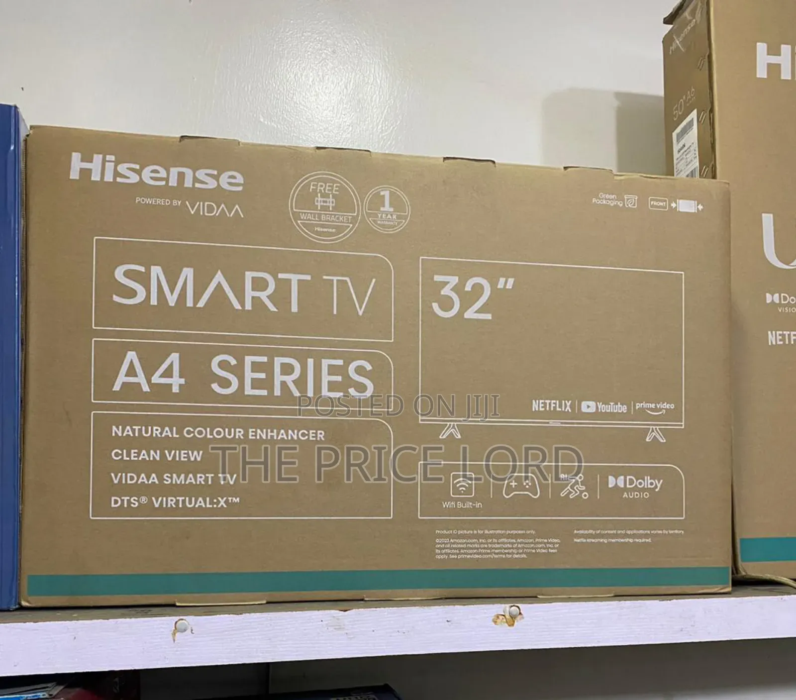 Hisense 32" Smart Led TV A4k