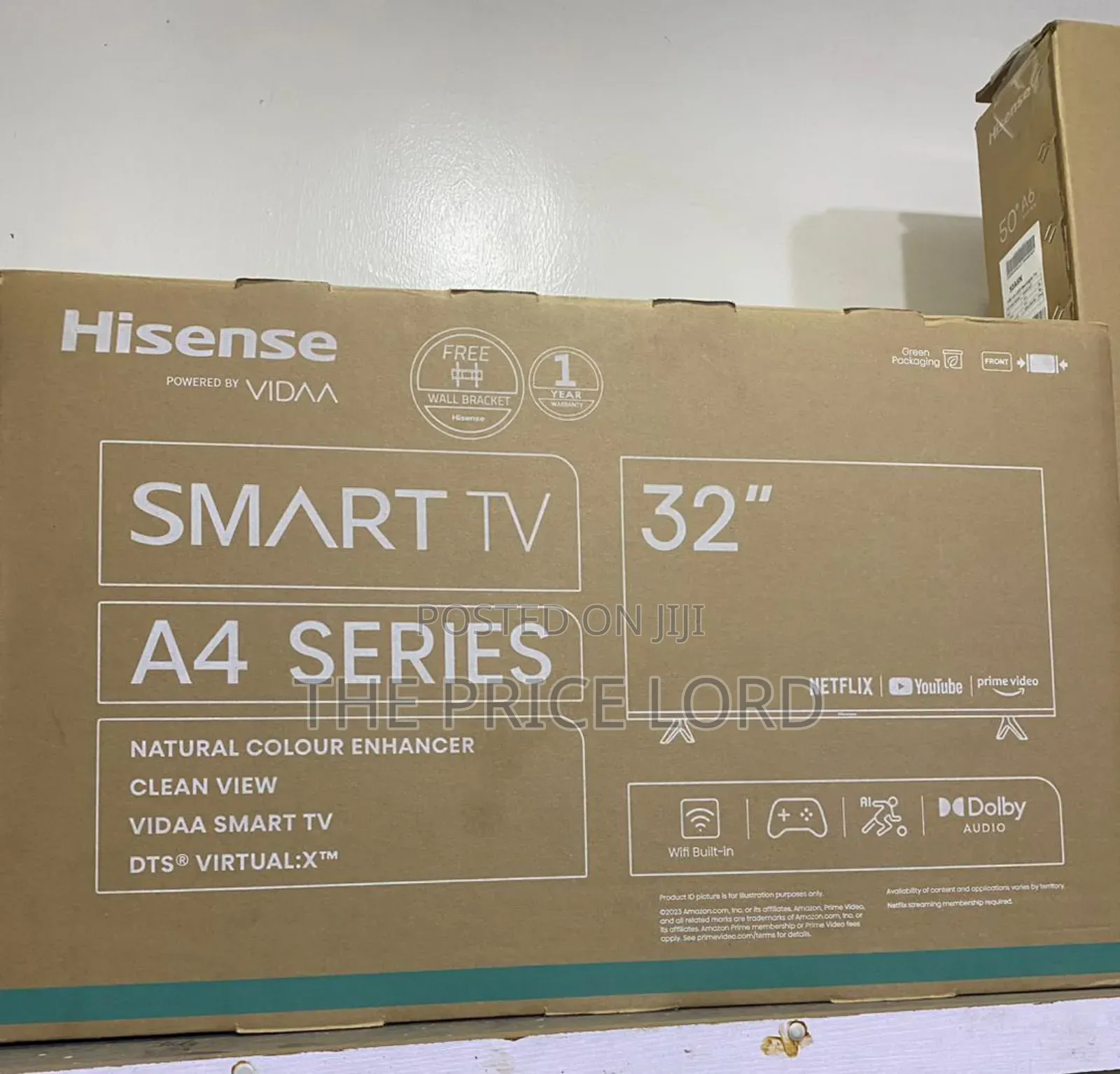 Hisense 32" Smart Led TV A4k