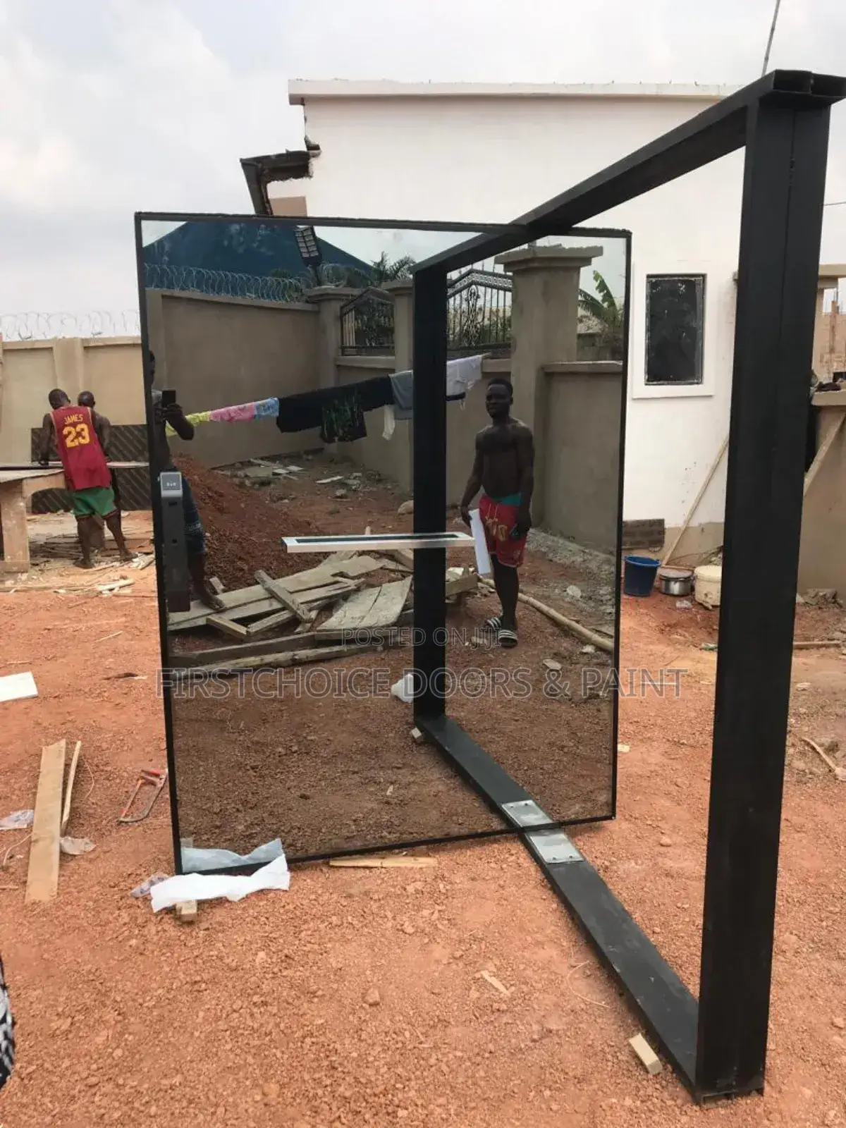 5ft by 7 High Grade Pivot Door Other Ft Available Too
