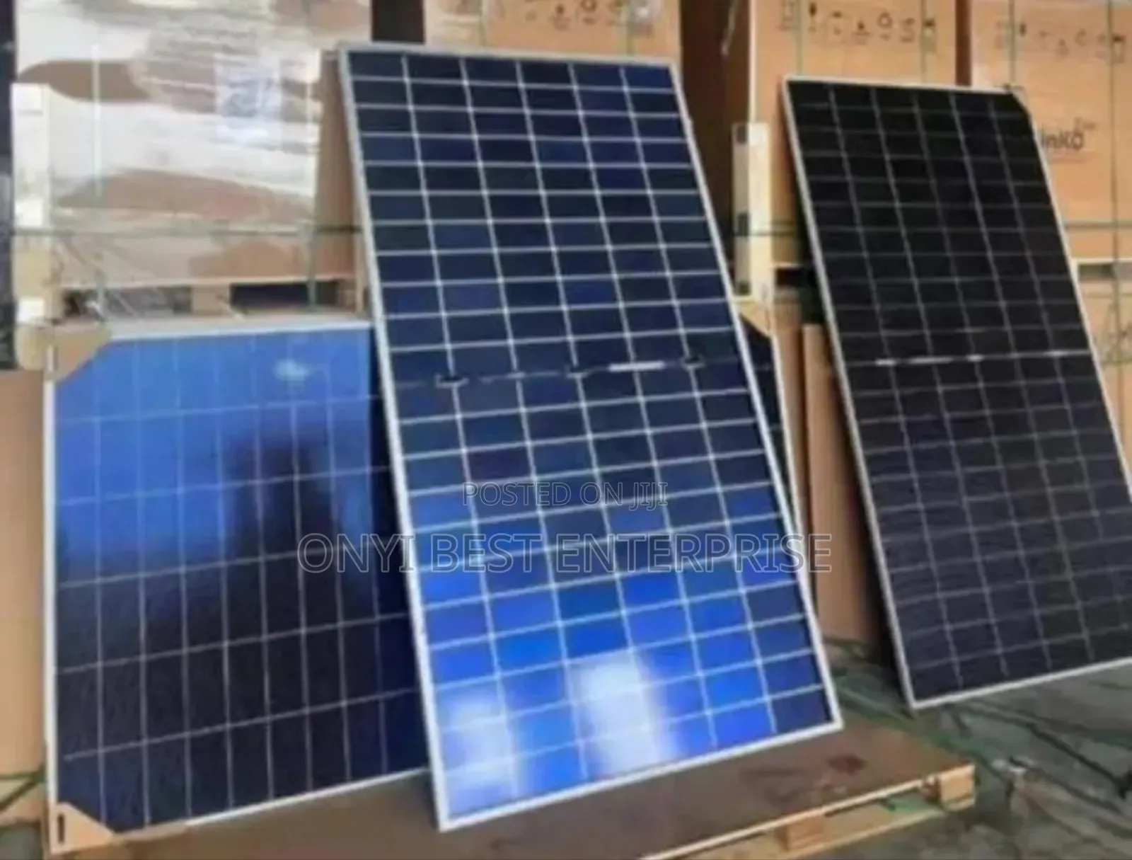 Jinko Bifacial Solar Panels 750watts