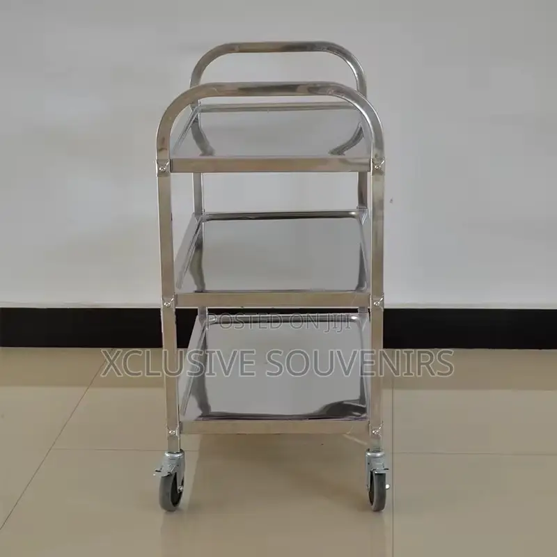 Rust-proof And Durable Stainless Steel Restaurant/Hotel Cart