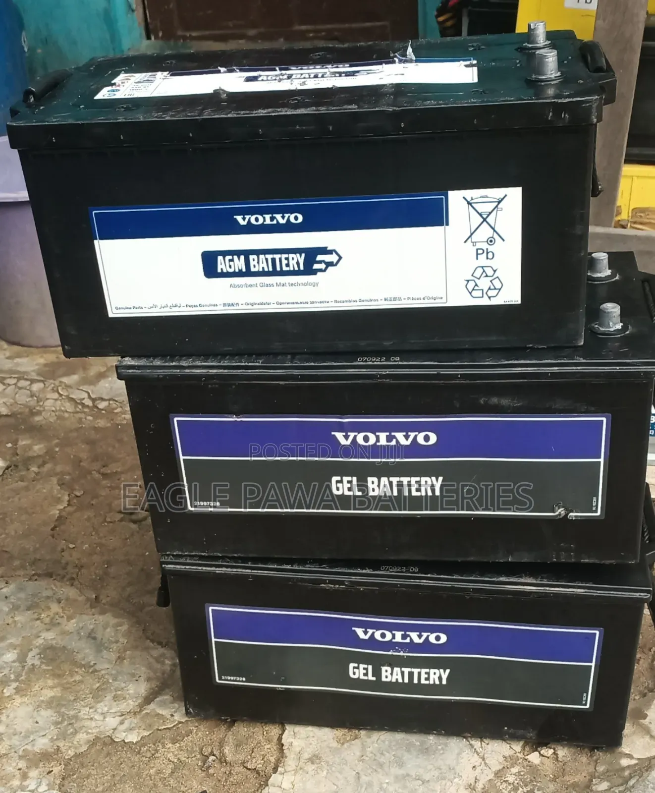 Volvo Agm Battery 220ah