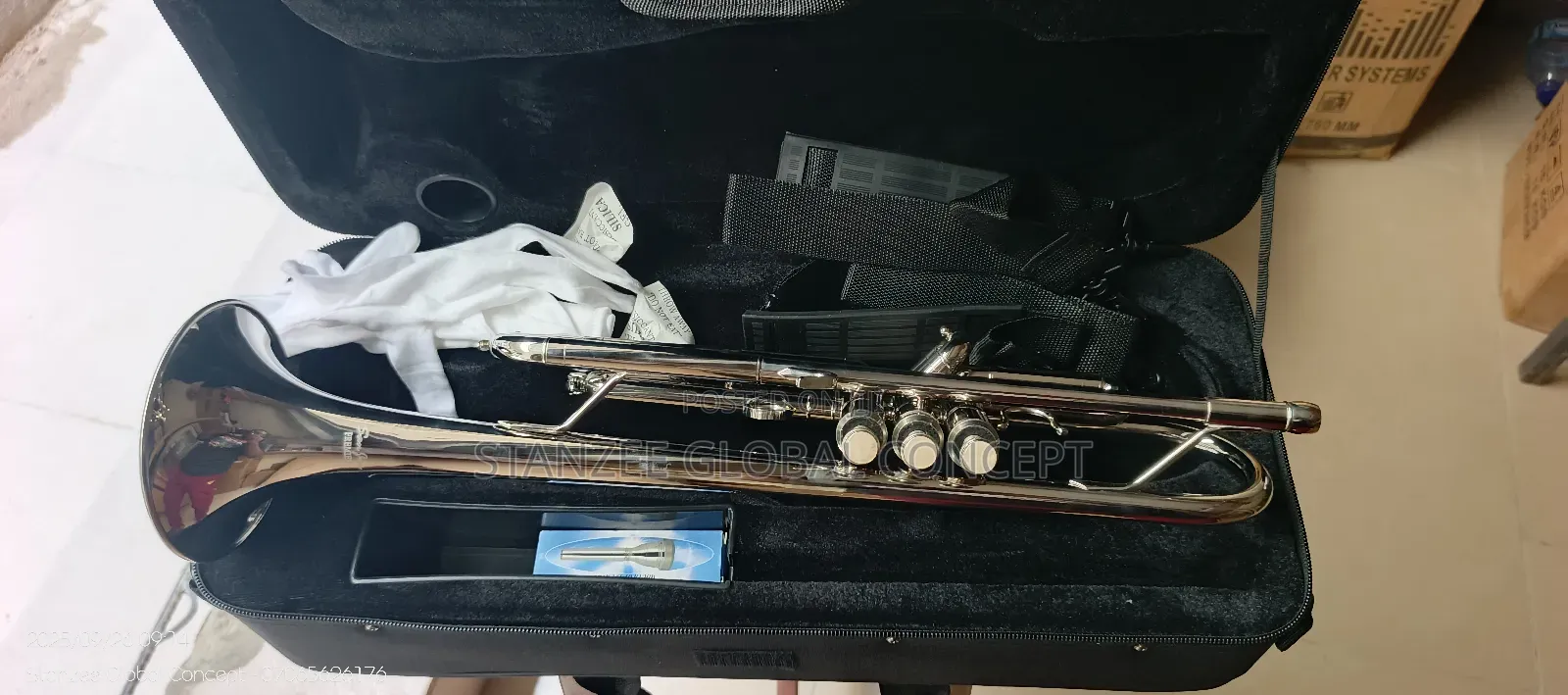 Quality Premier Sanjin Trumpet Silver
