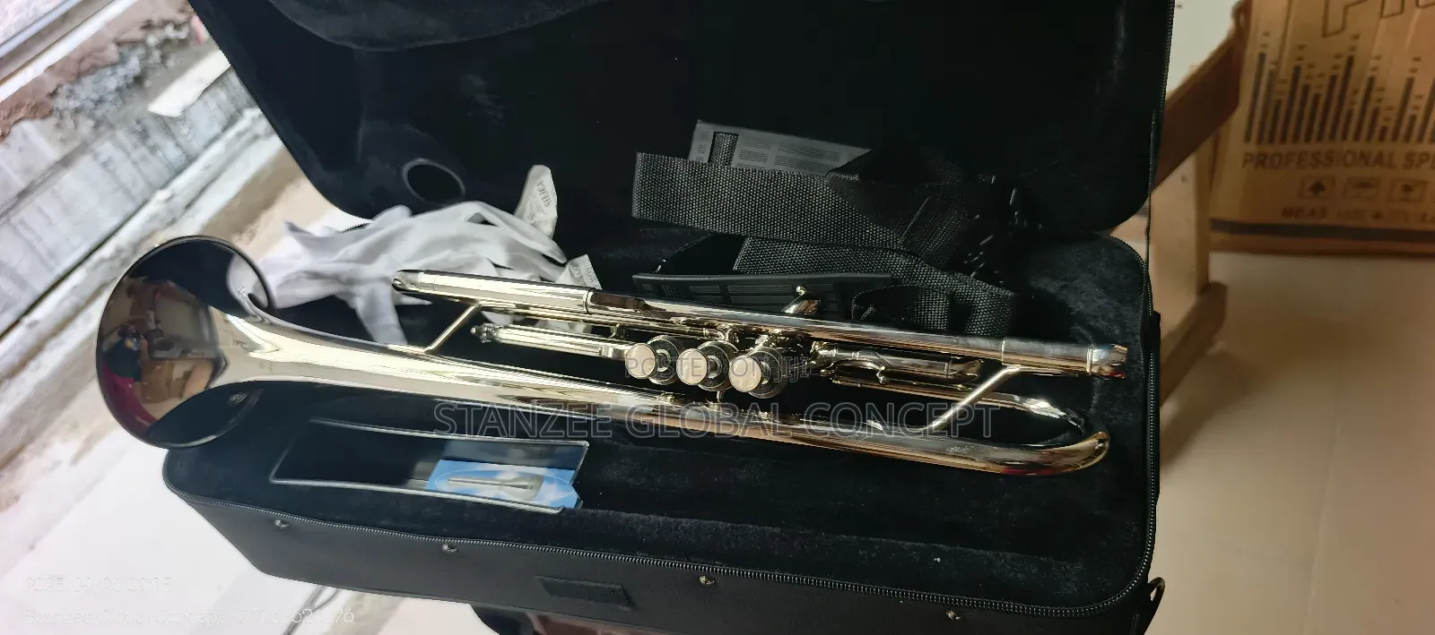 Quality Premier Sanjin Trumpet Silver