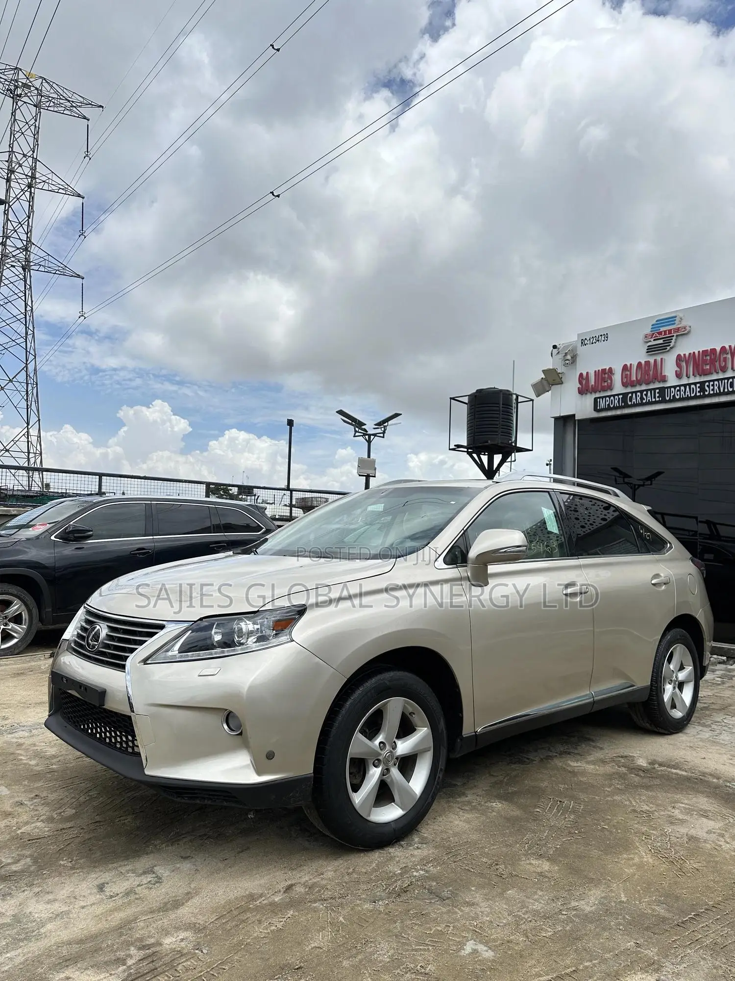 Lexus RX 350 2014 Gold