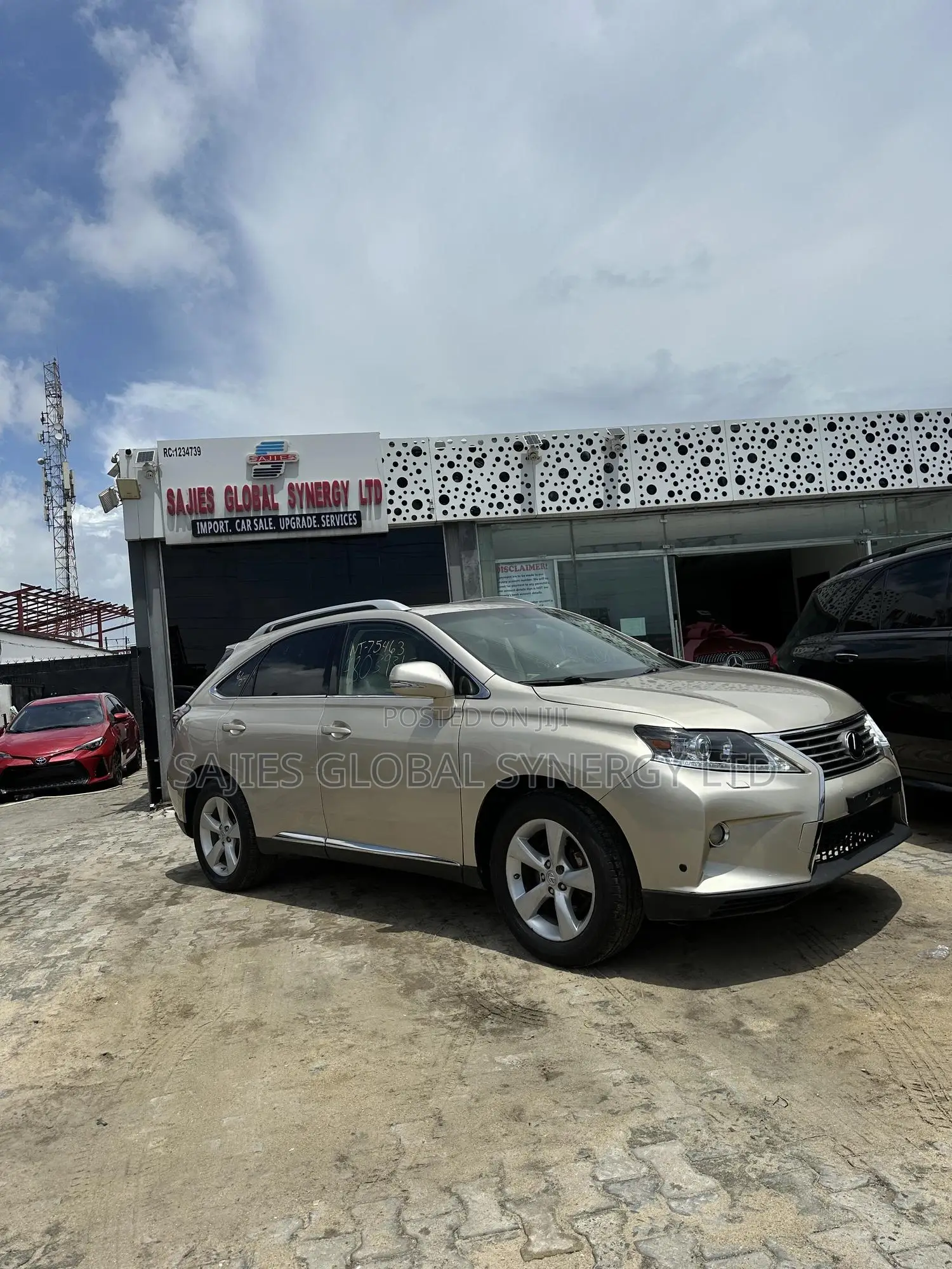 Lexus RX 350 2014 Gold
