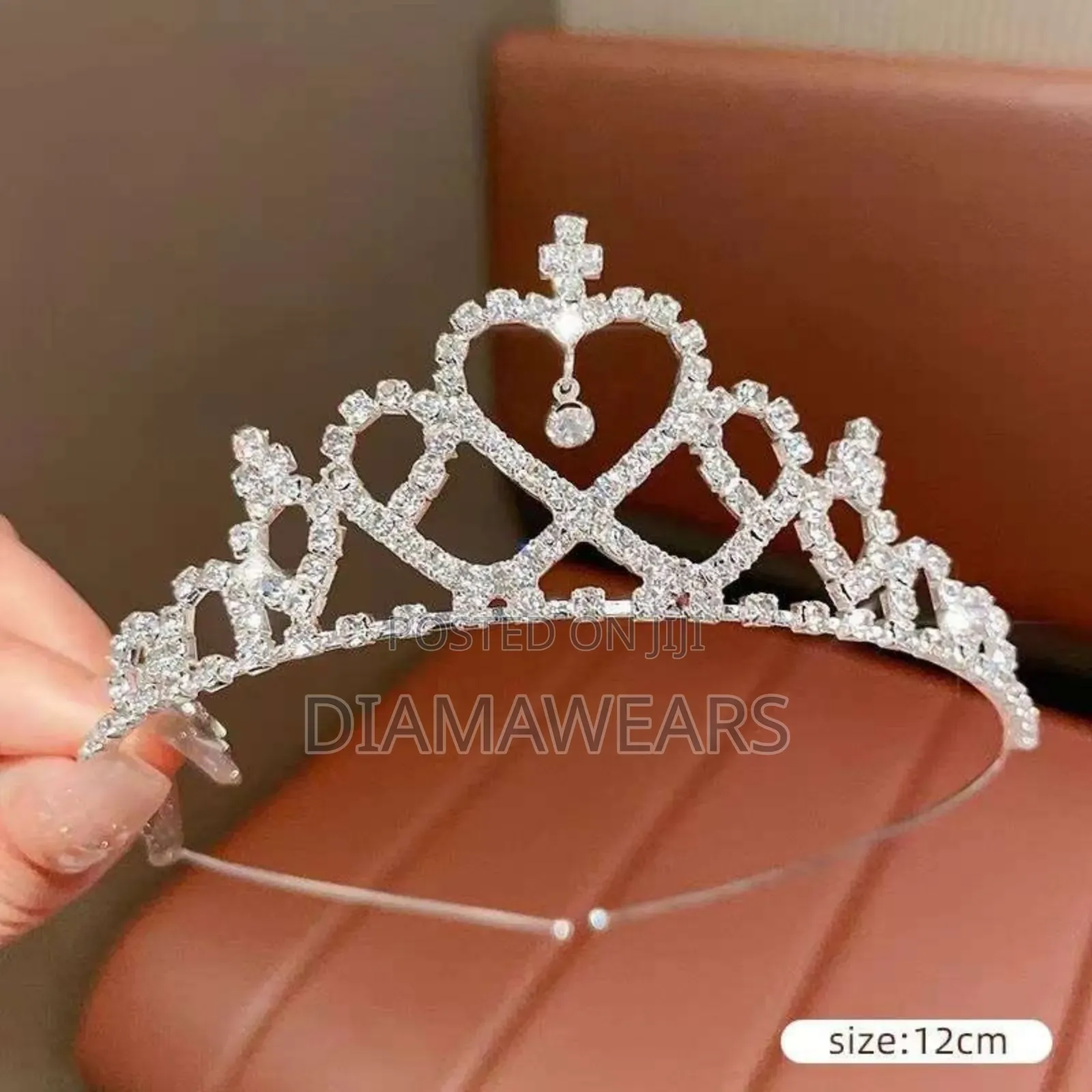 Unique Peincess Iron Portable Tiara