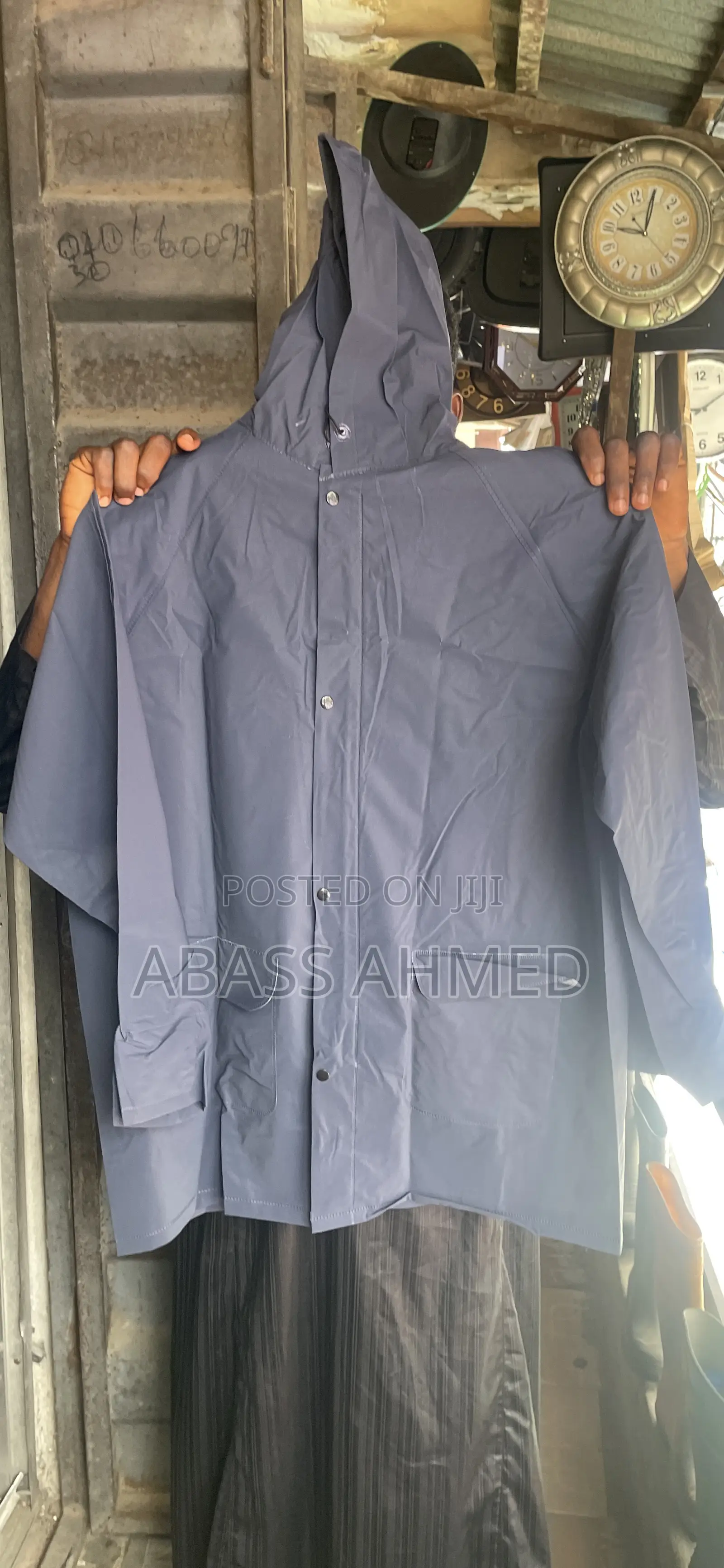 Pvc Rain Coat Up And Down