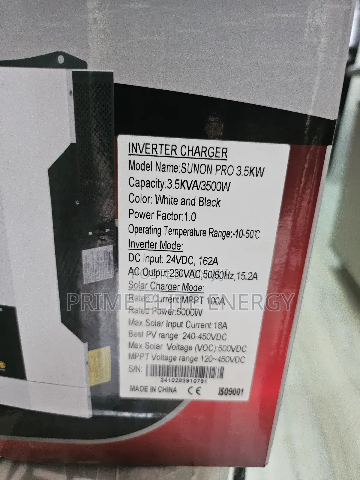 Sako 3.5kva Hybrid Inverter 24v