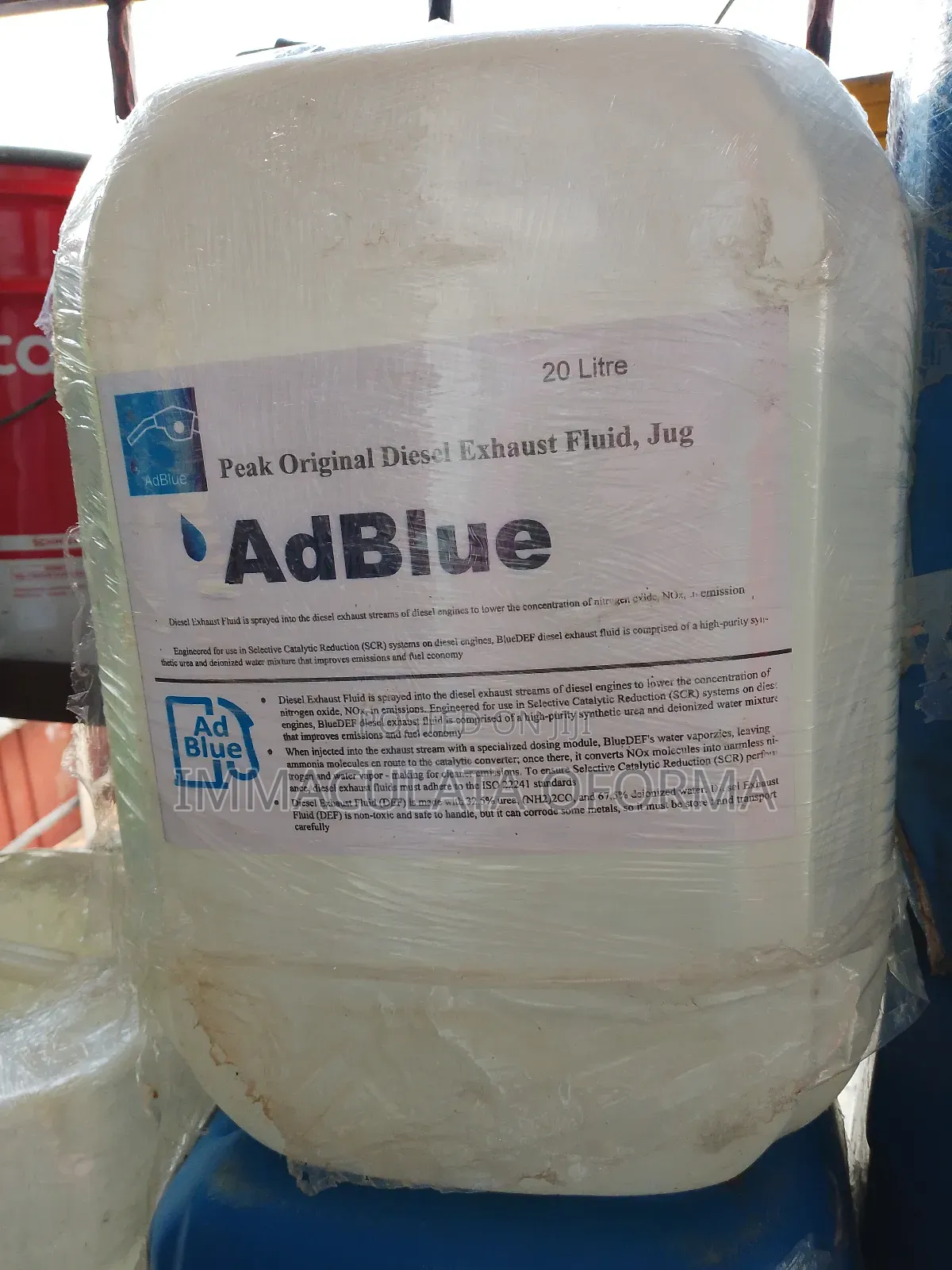 Ad Blue Diesel Exhaust Fluid (20 Liters)