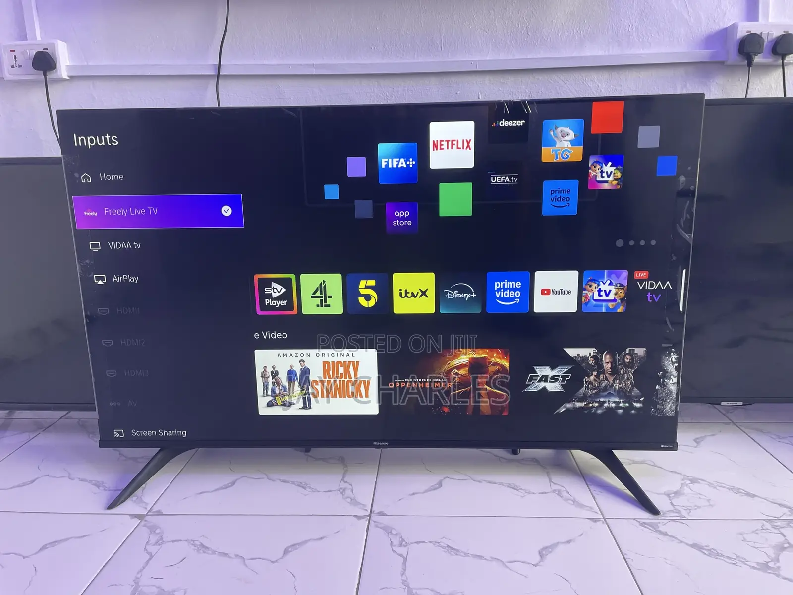 Hisense 50inches Frameless Uhd
