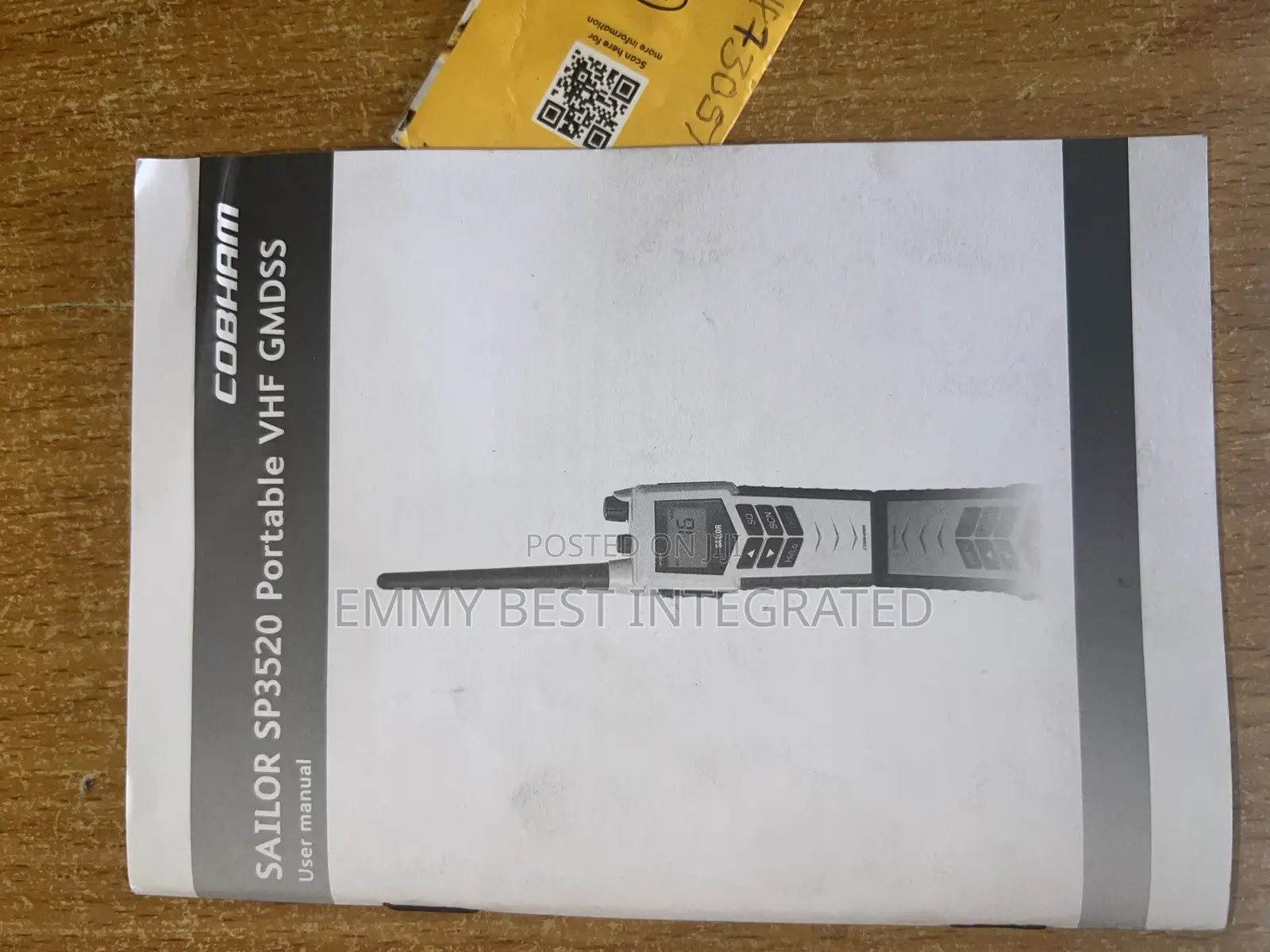 Sailor Sp3520 VHF GMDSS Portable Radio