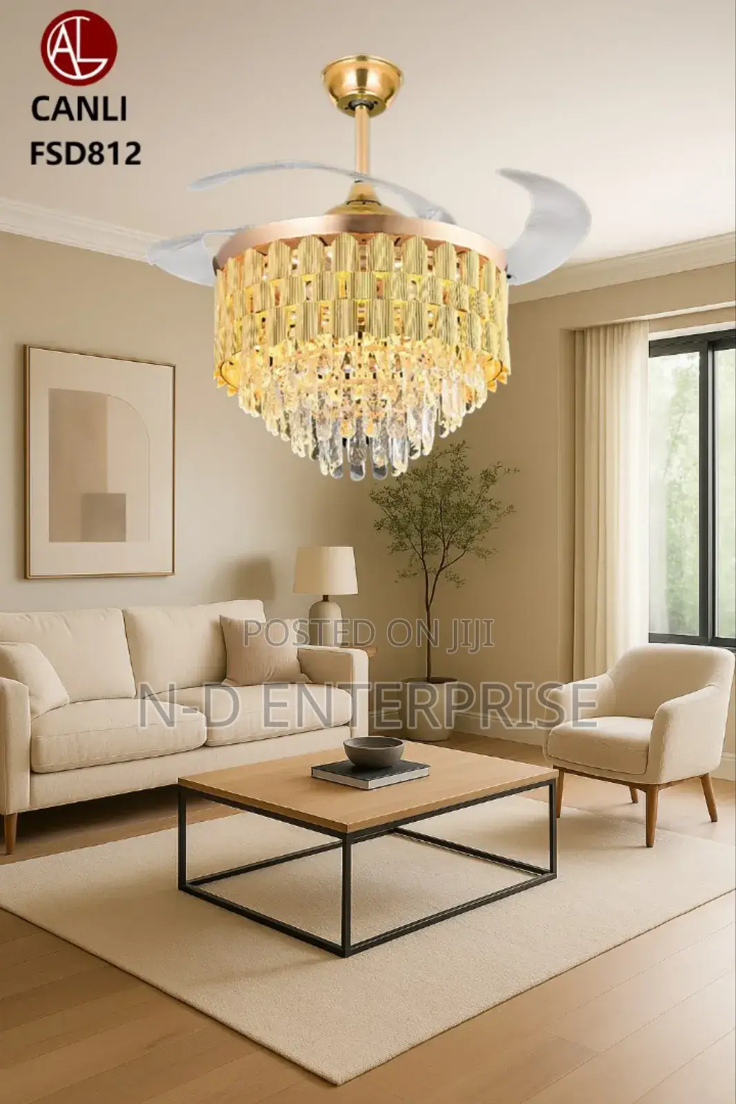 Led Fan Chandelier Fitting