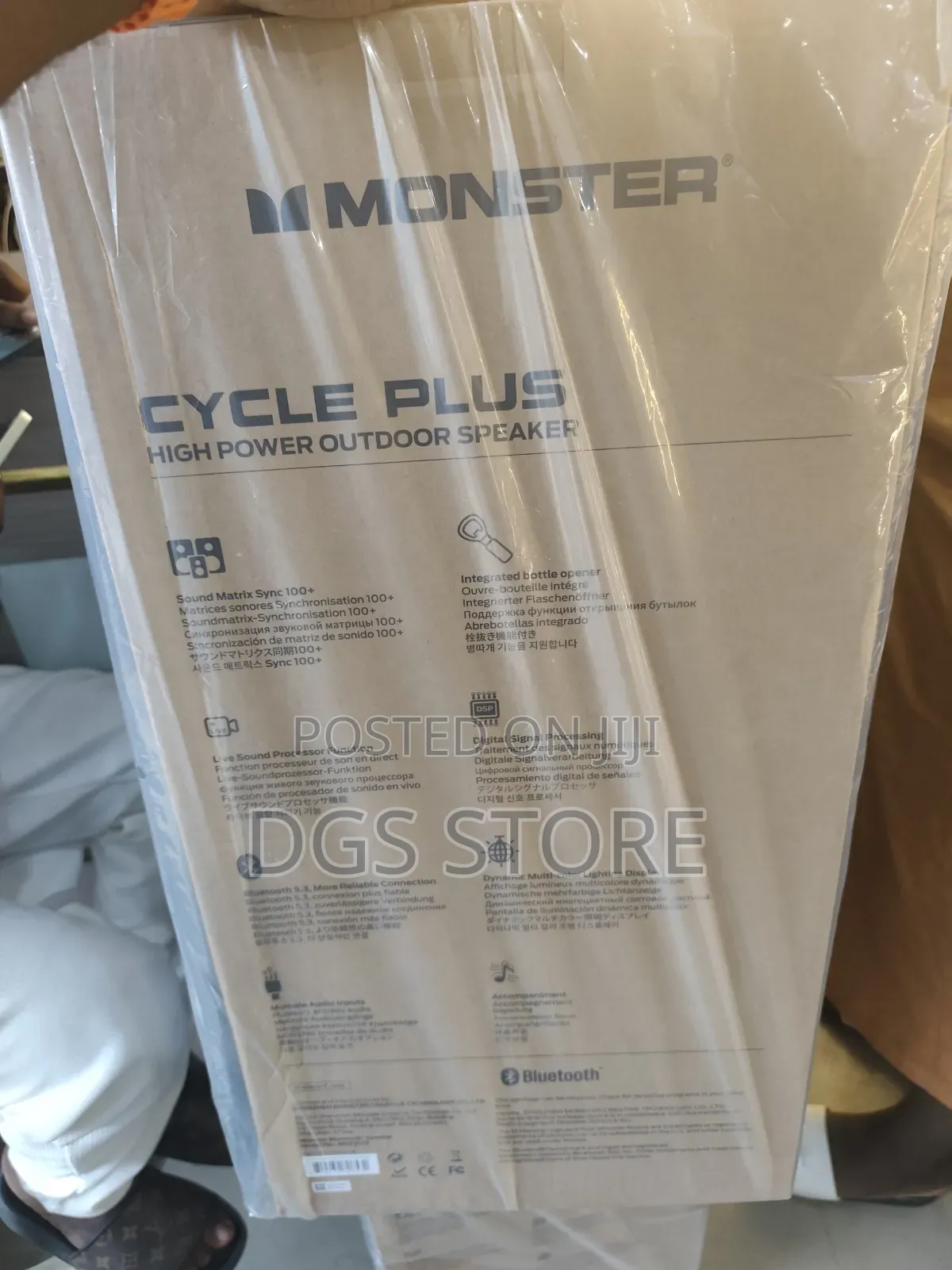 Monster Cycle Plus With Microphone Bluetooth Speaker