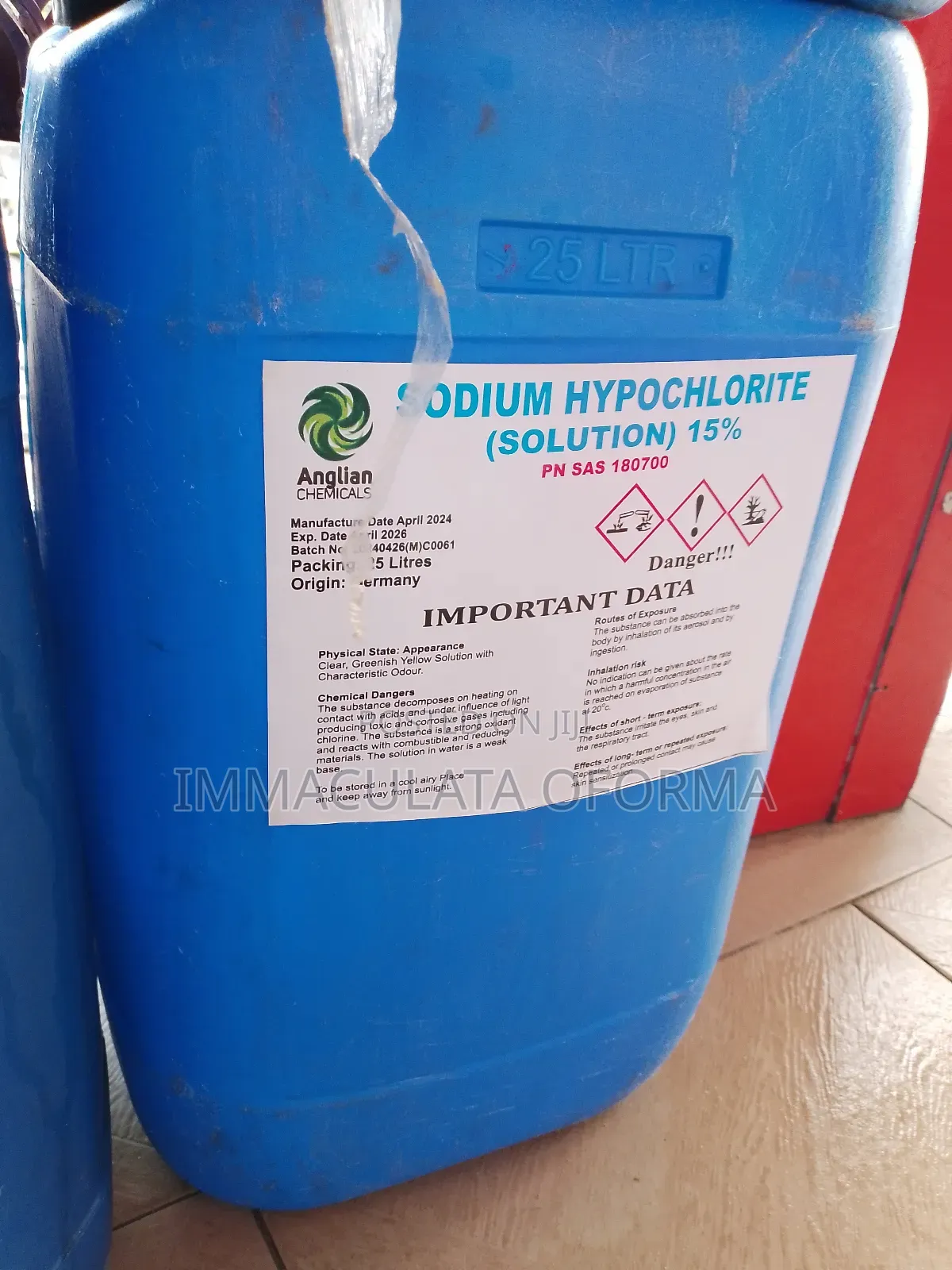 Sodium Hypochlorite Solution