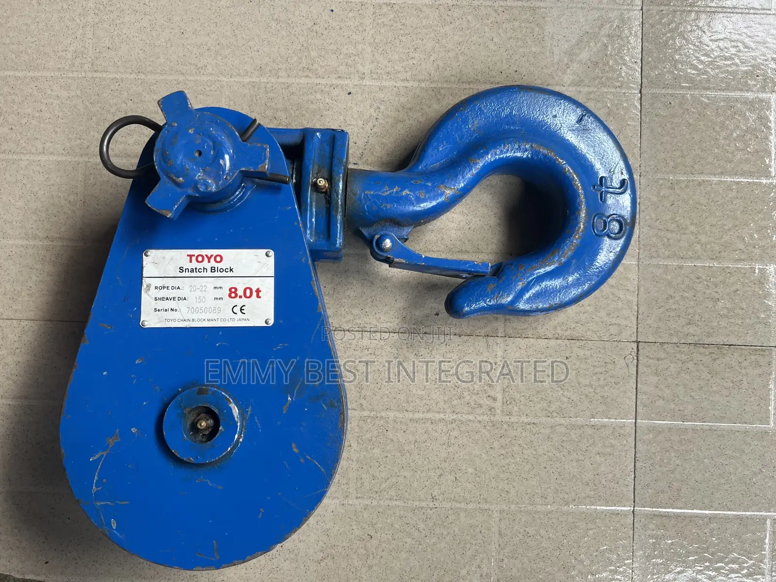8tons Toyo Snatch Block