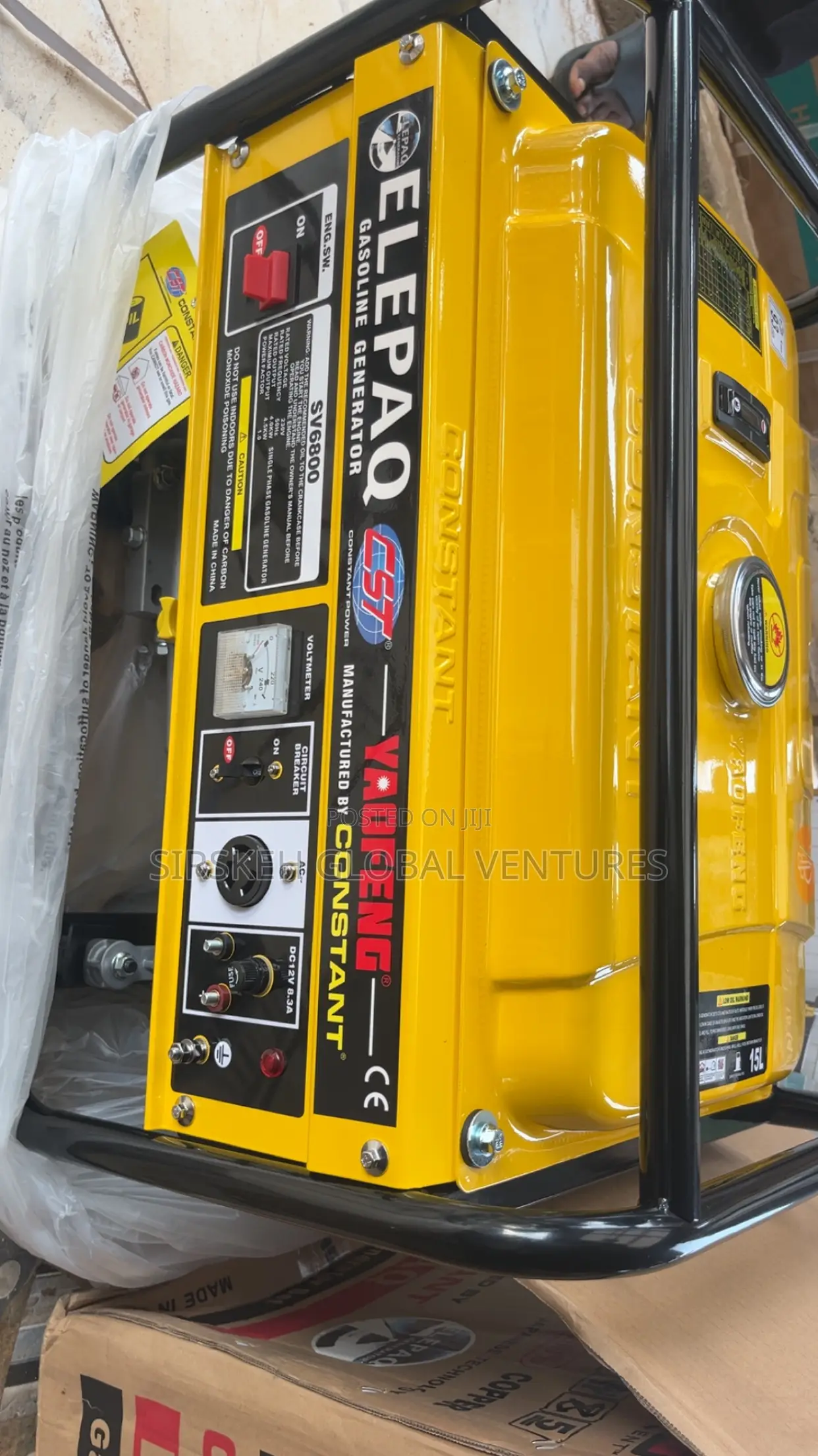 4kva Constant Elepaq 6800 Generator