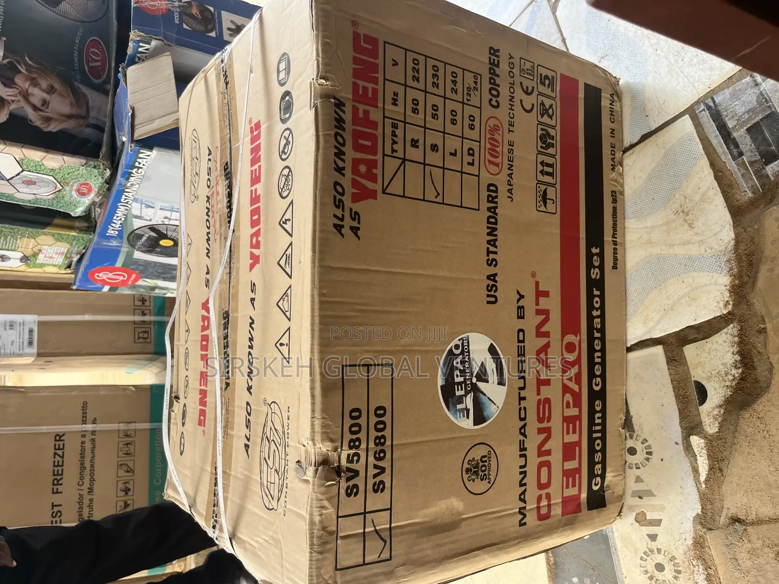 4kva Constant Elepaq 6800 Generator