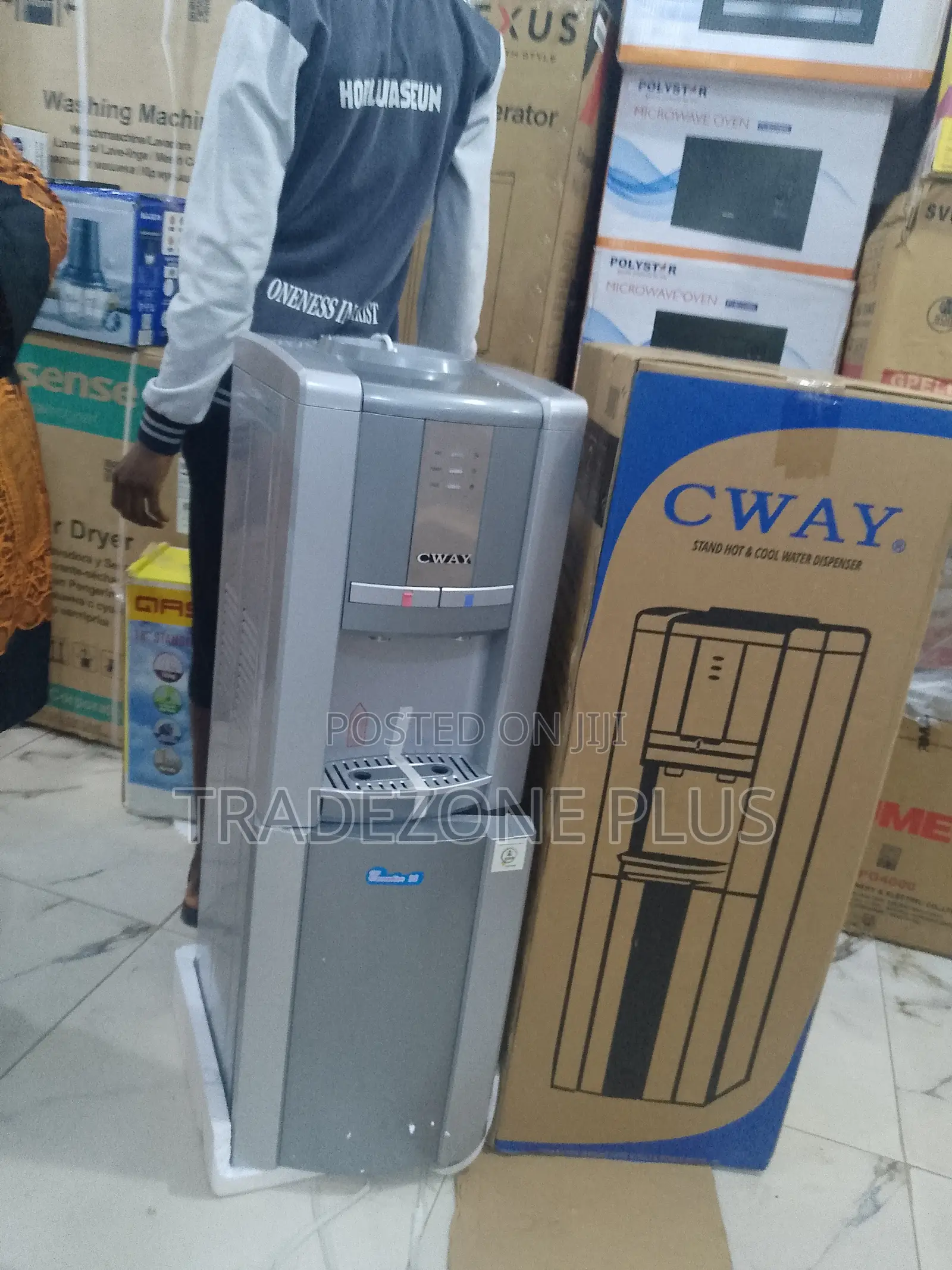 Standing Cway Hot Chill Water Dispenser