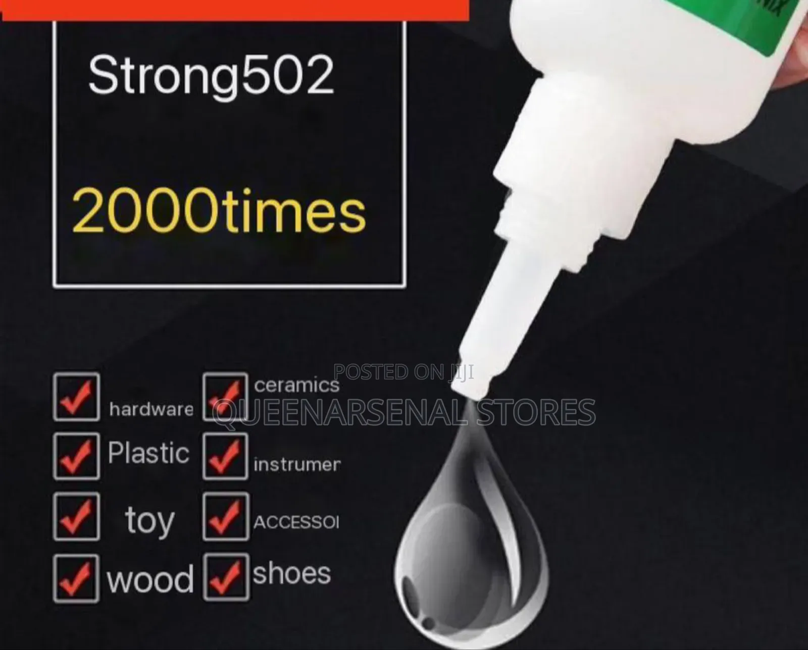 Heavy and Strong Oily Glue -- 50g