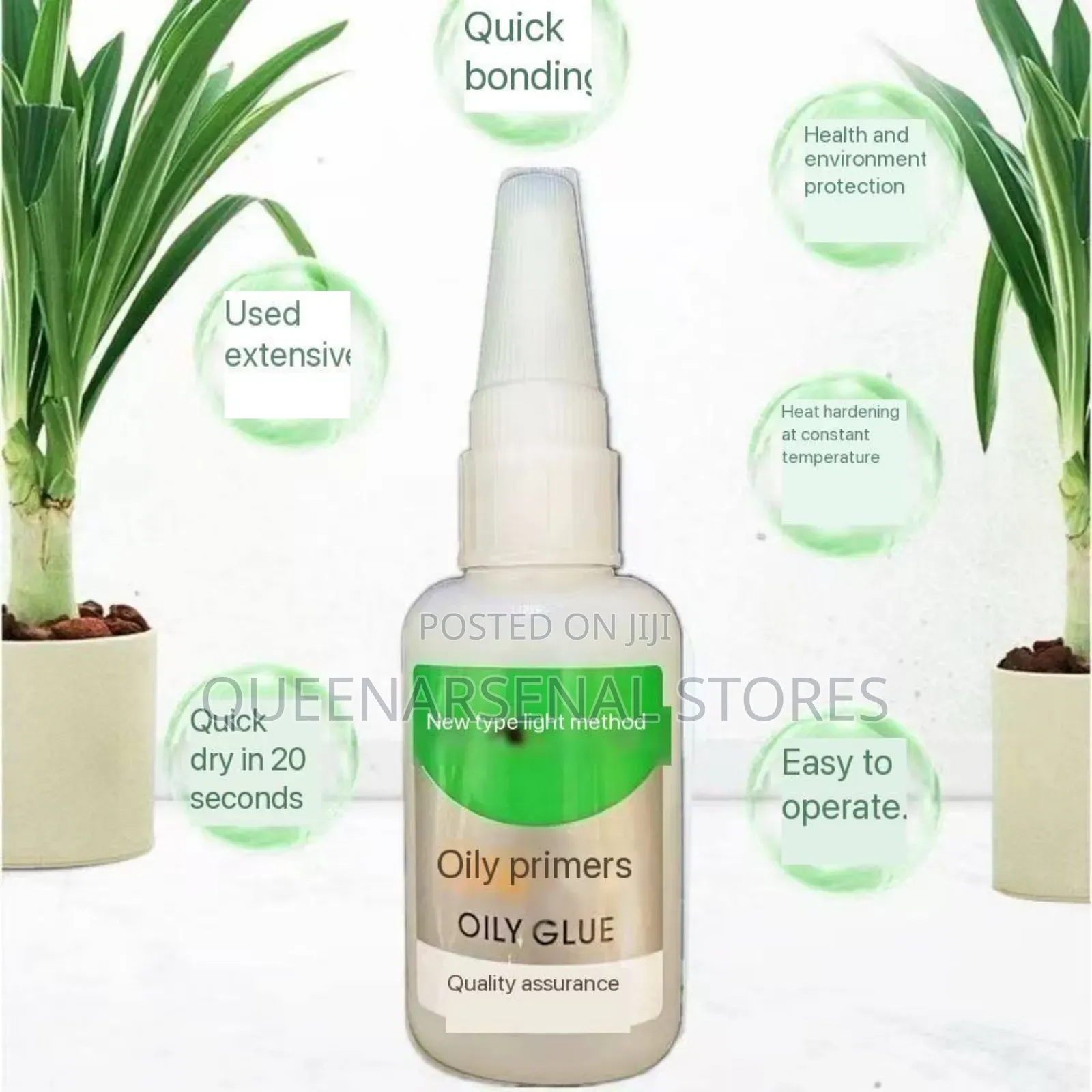 Heavy and Strong Oily Glue -- 50g