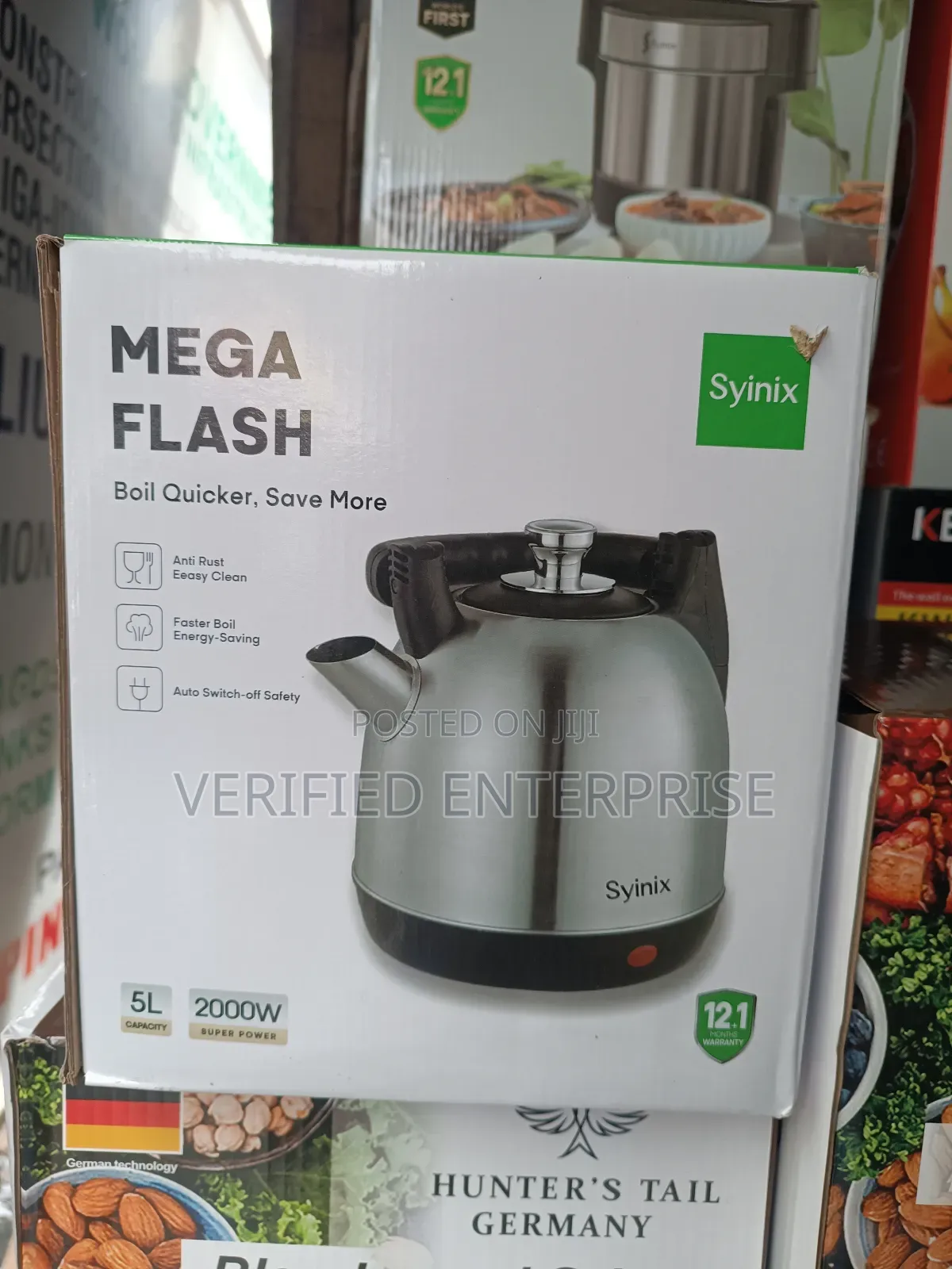 Syinix Electric Kettle - 5l