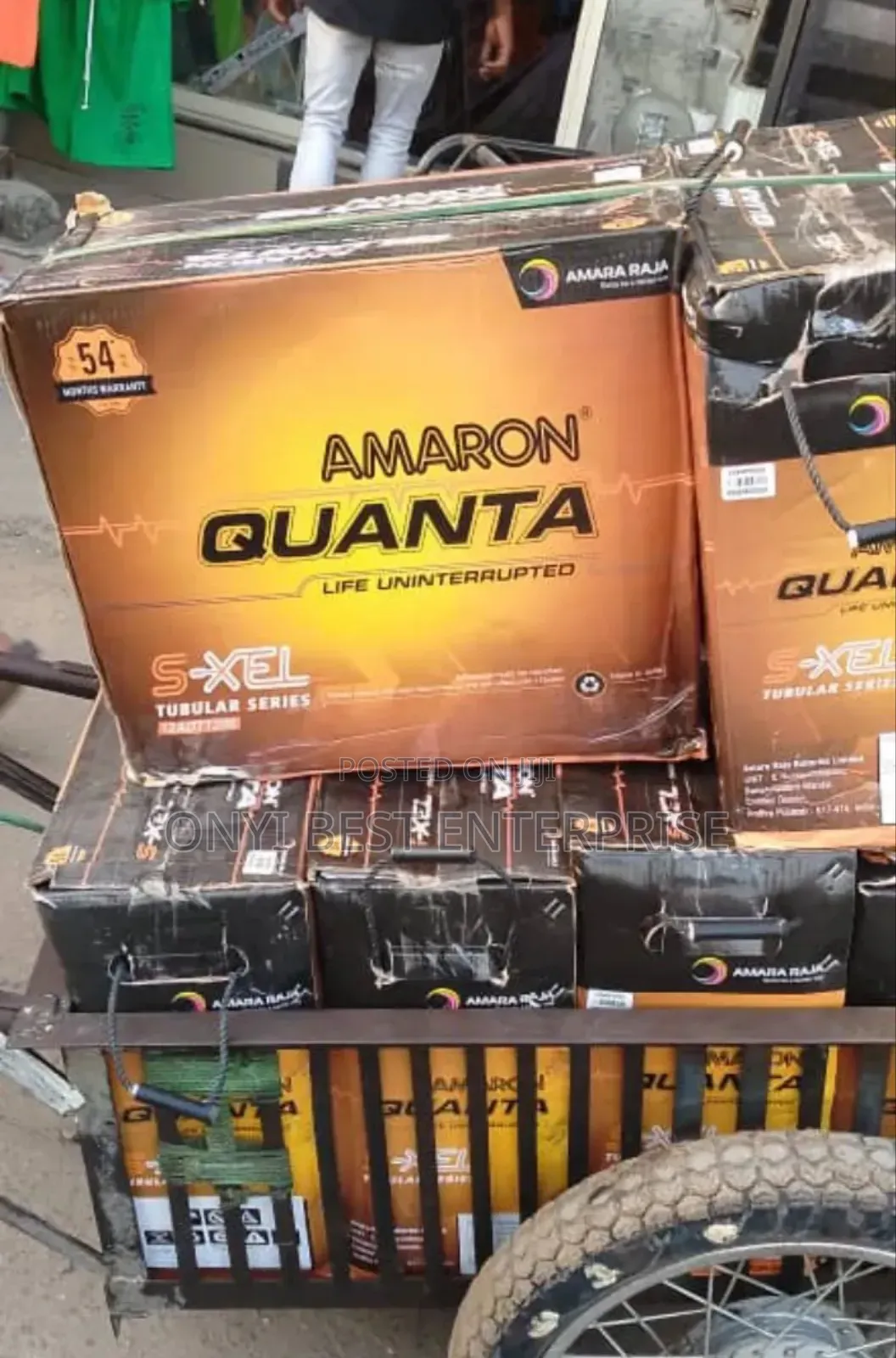 240ahms Amaron Quanta Tubular Battery 12v