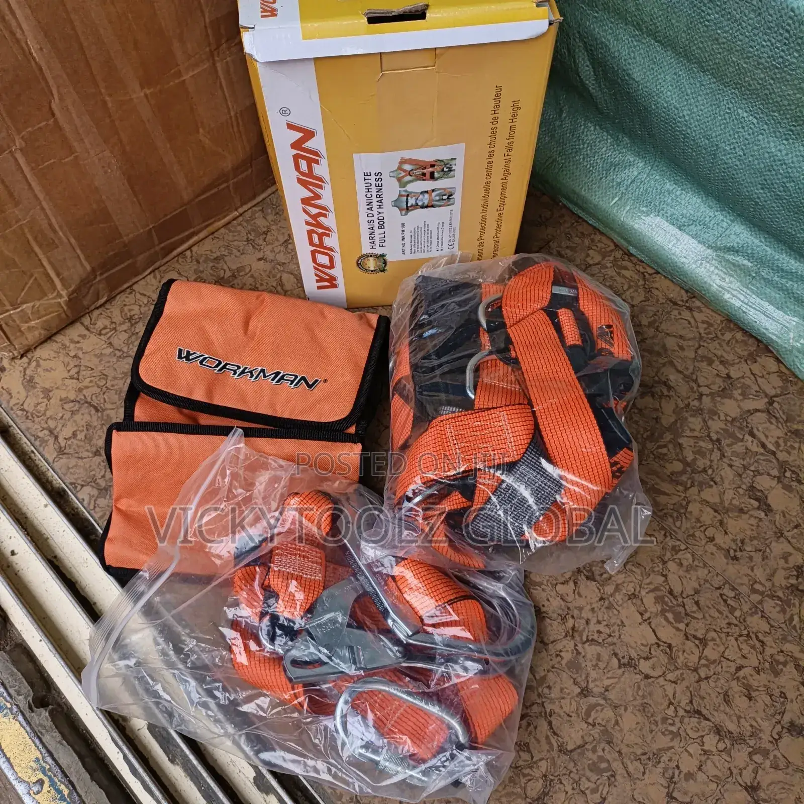 Workman Full Body Harness Belt