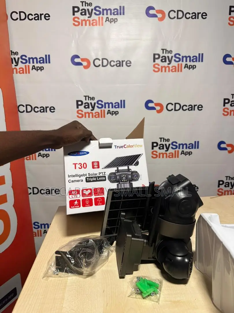 Pay Small Small Powered 4g Three Lens Cctv On Cdcare.App