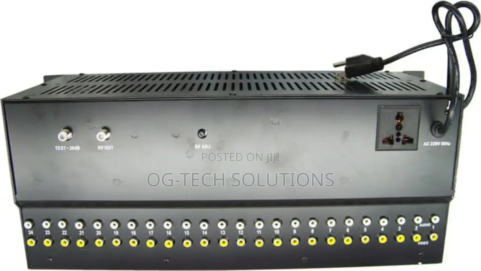 Head End 16 in 1 Channel Modulator System