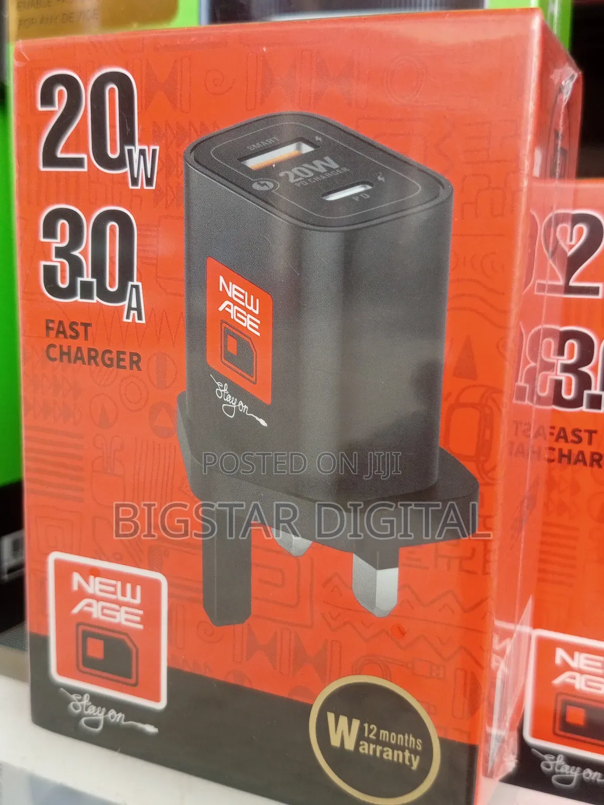 Fast Charger New Age 20w,30a