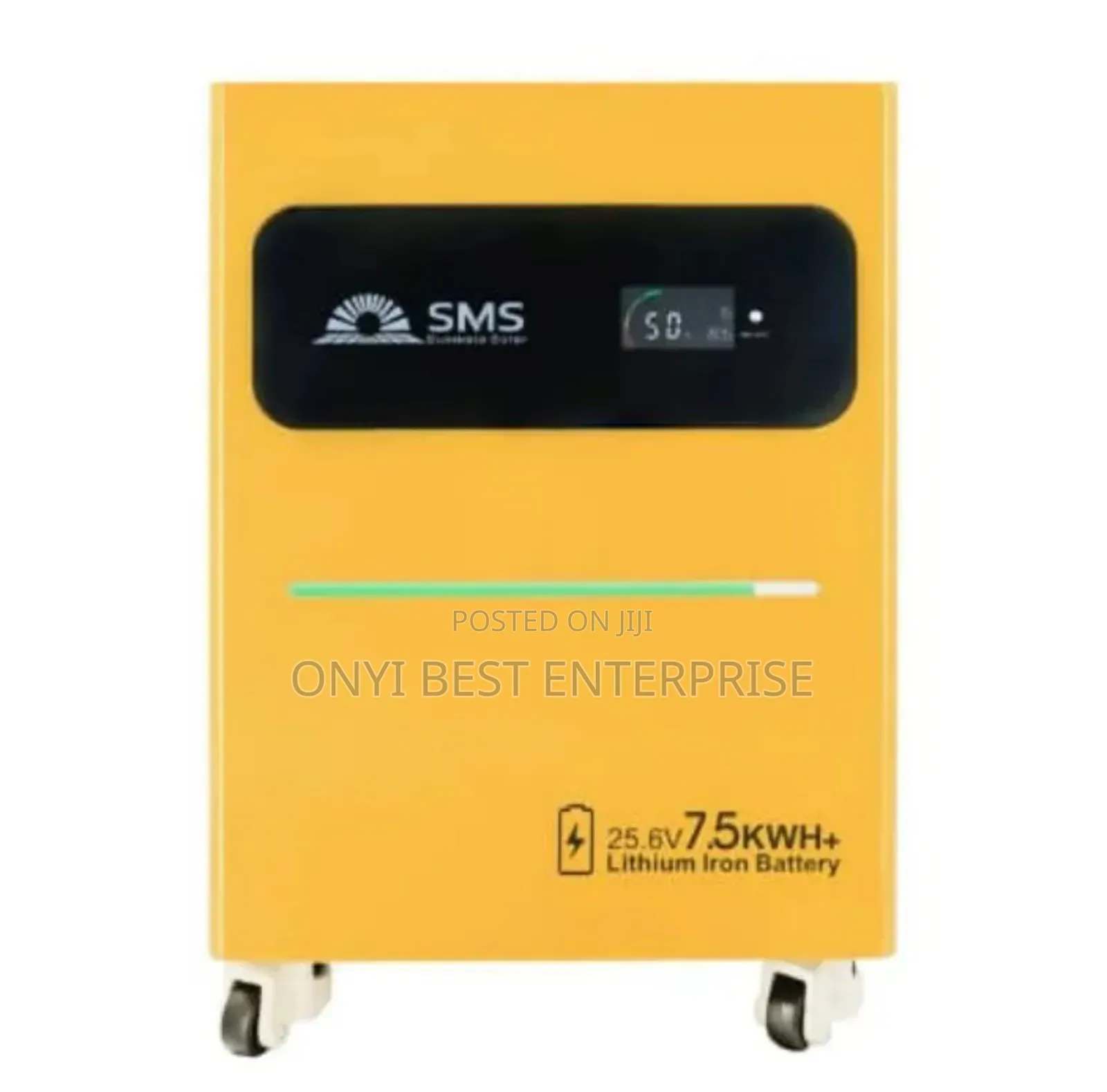 SMS Lithium Ion Battery 7.5kwh 25.6v