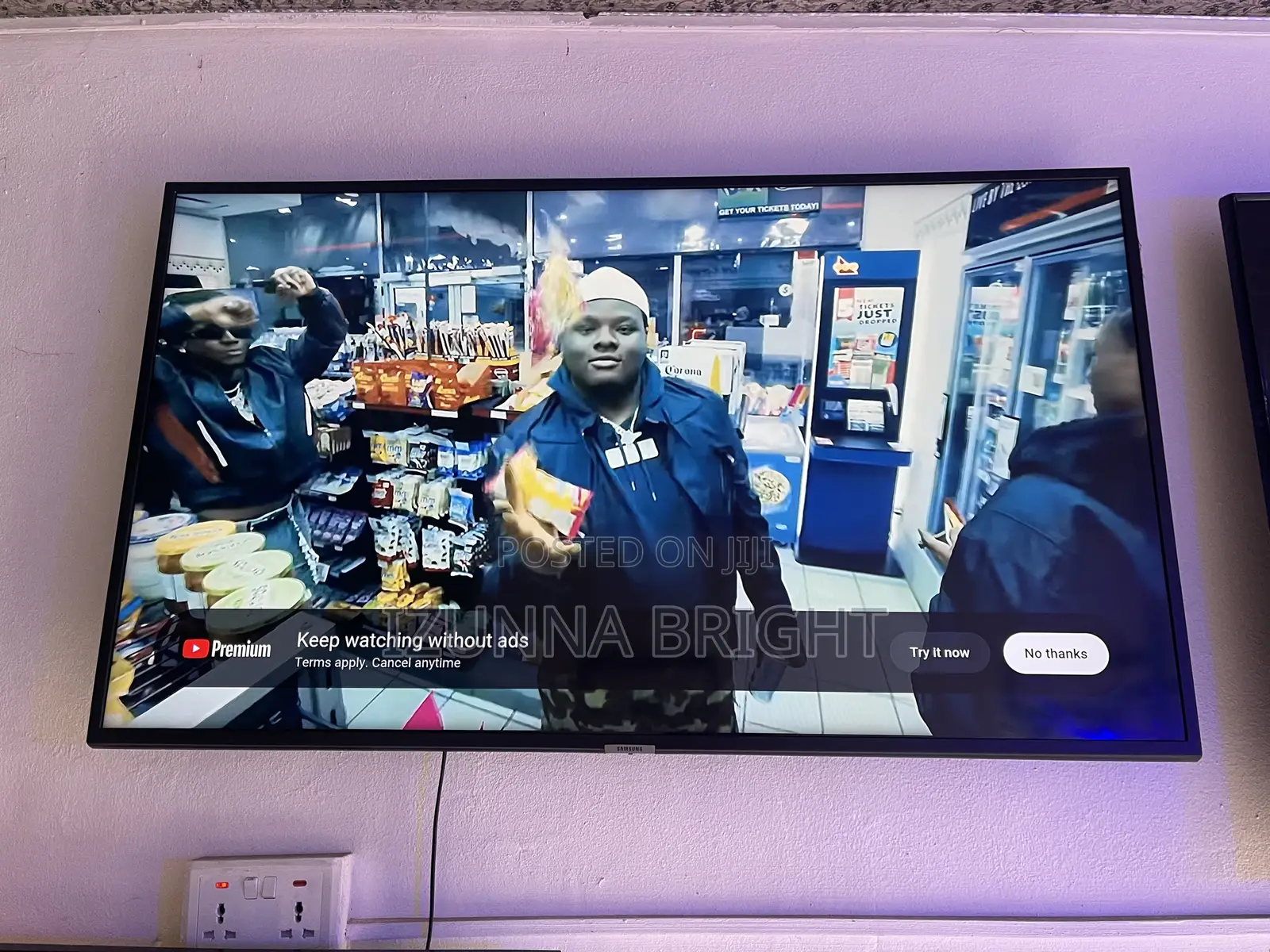 Uk Neatly Used Samsung Smart Tv 43inch Uhd With Free Netflix Login