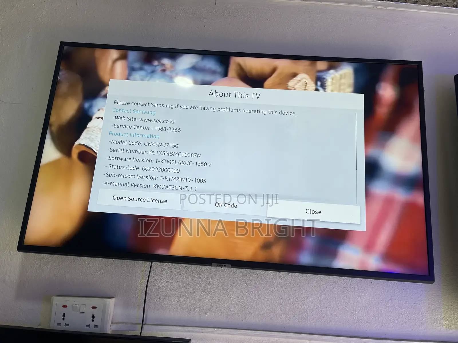 Uk Neatly Used Samsung Smart Tv 43inch Uhd With Free Netflix Login