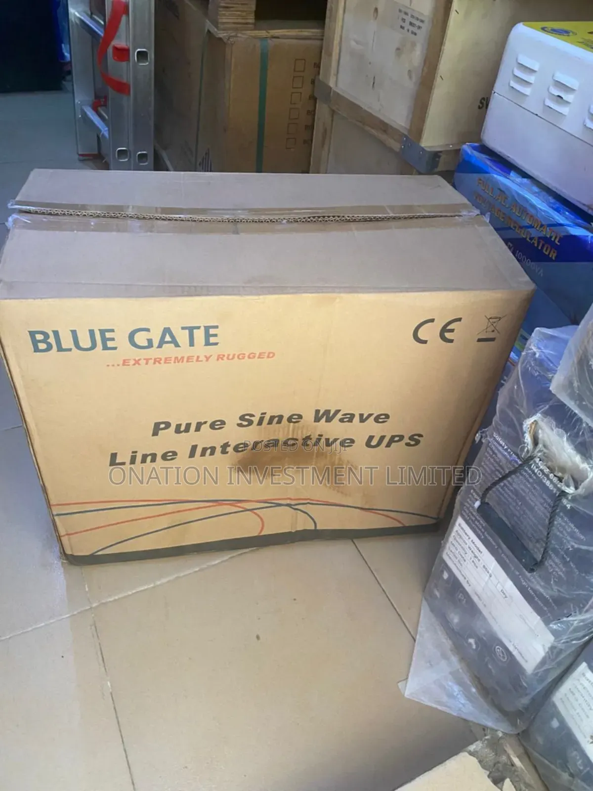 4kva Blue Gate Ups Pure Sine Wave Uninterrupted Power Supply