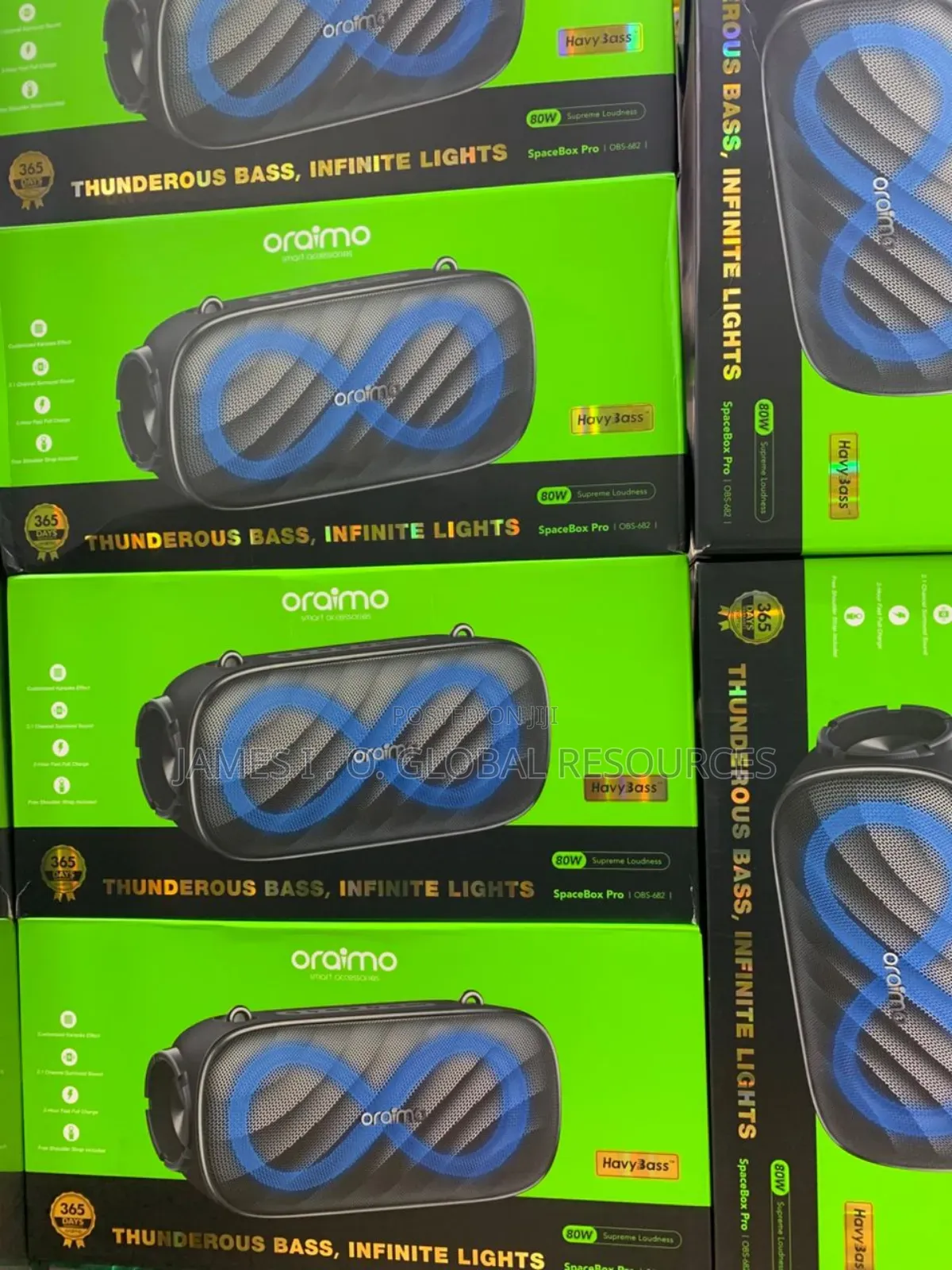 Oraimo Bluetooth Speaker Spacebox Pro