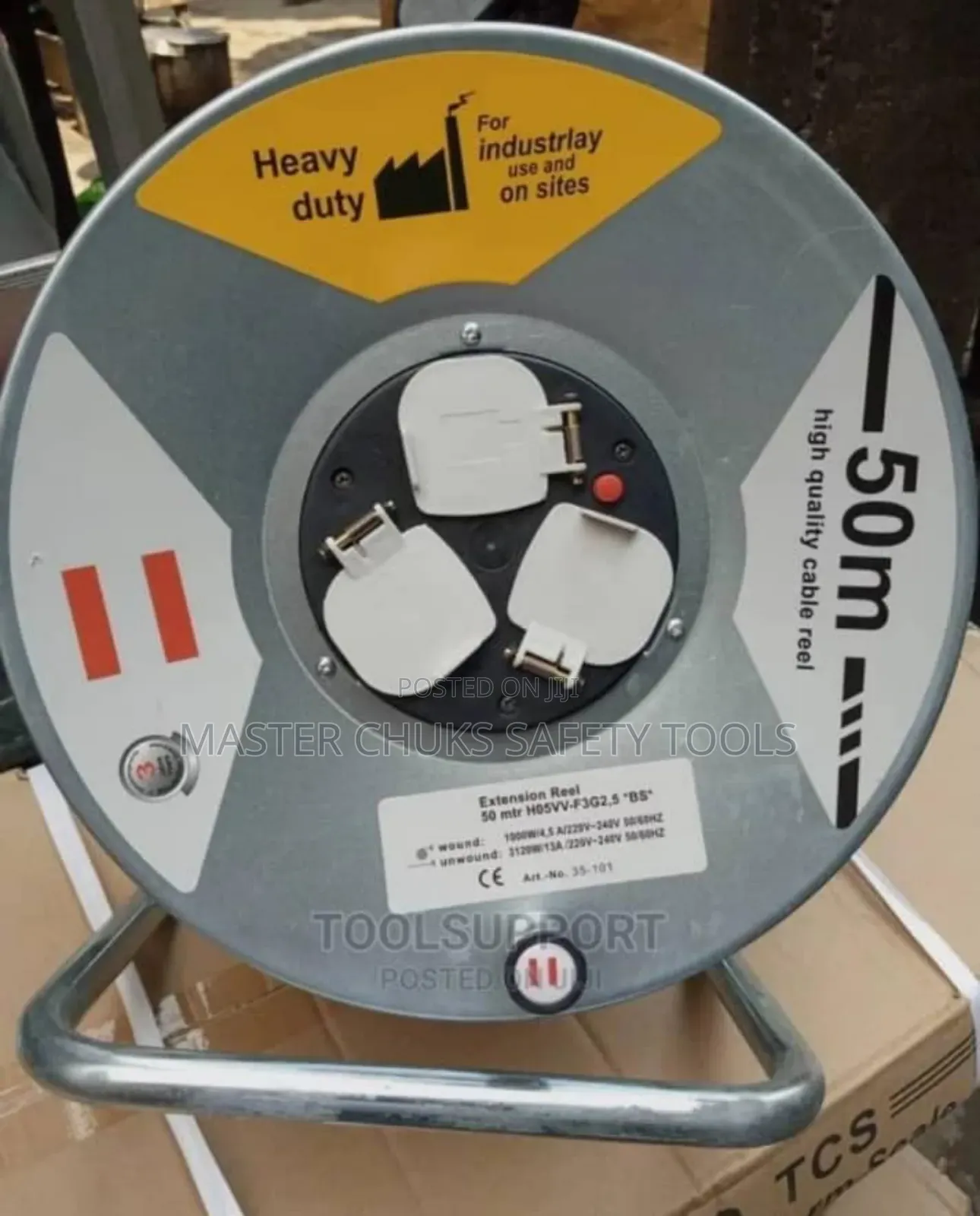 50mm Industrial Extension Cable