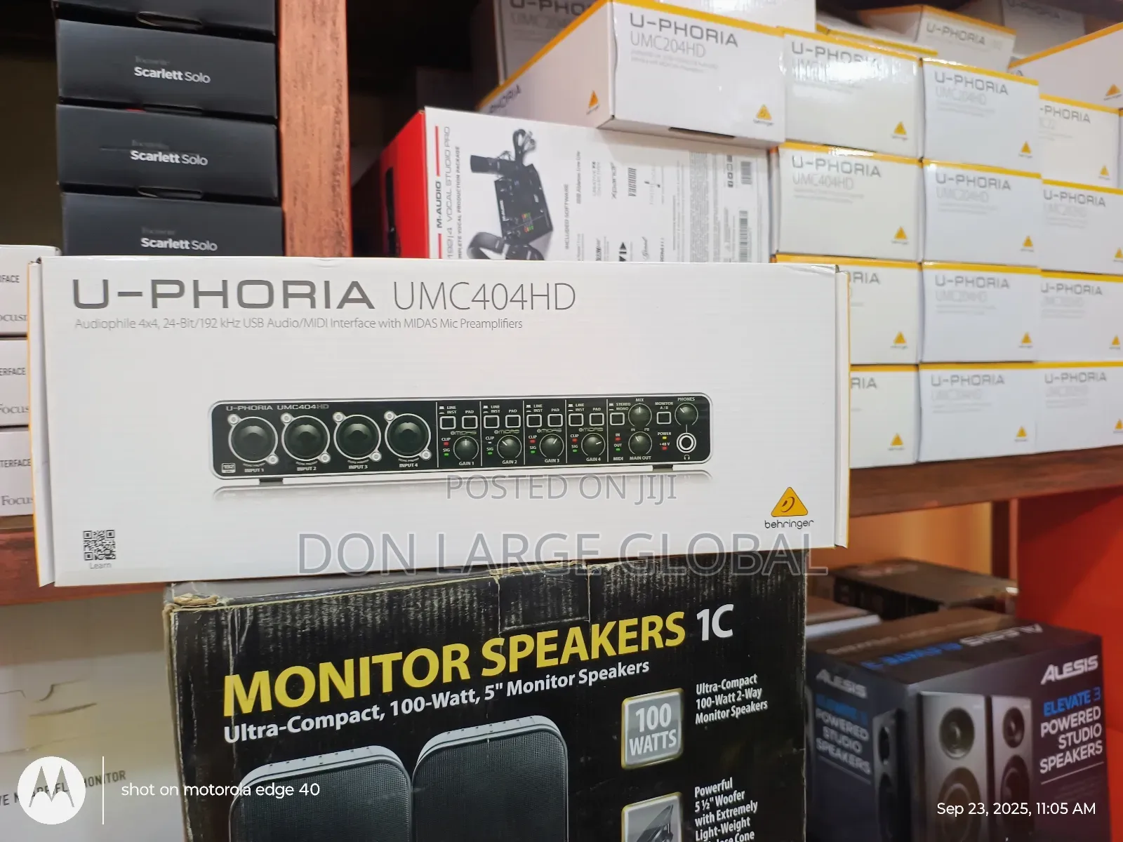 U-Phoria Unc404hd Behringeh Sound Card